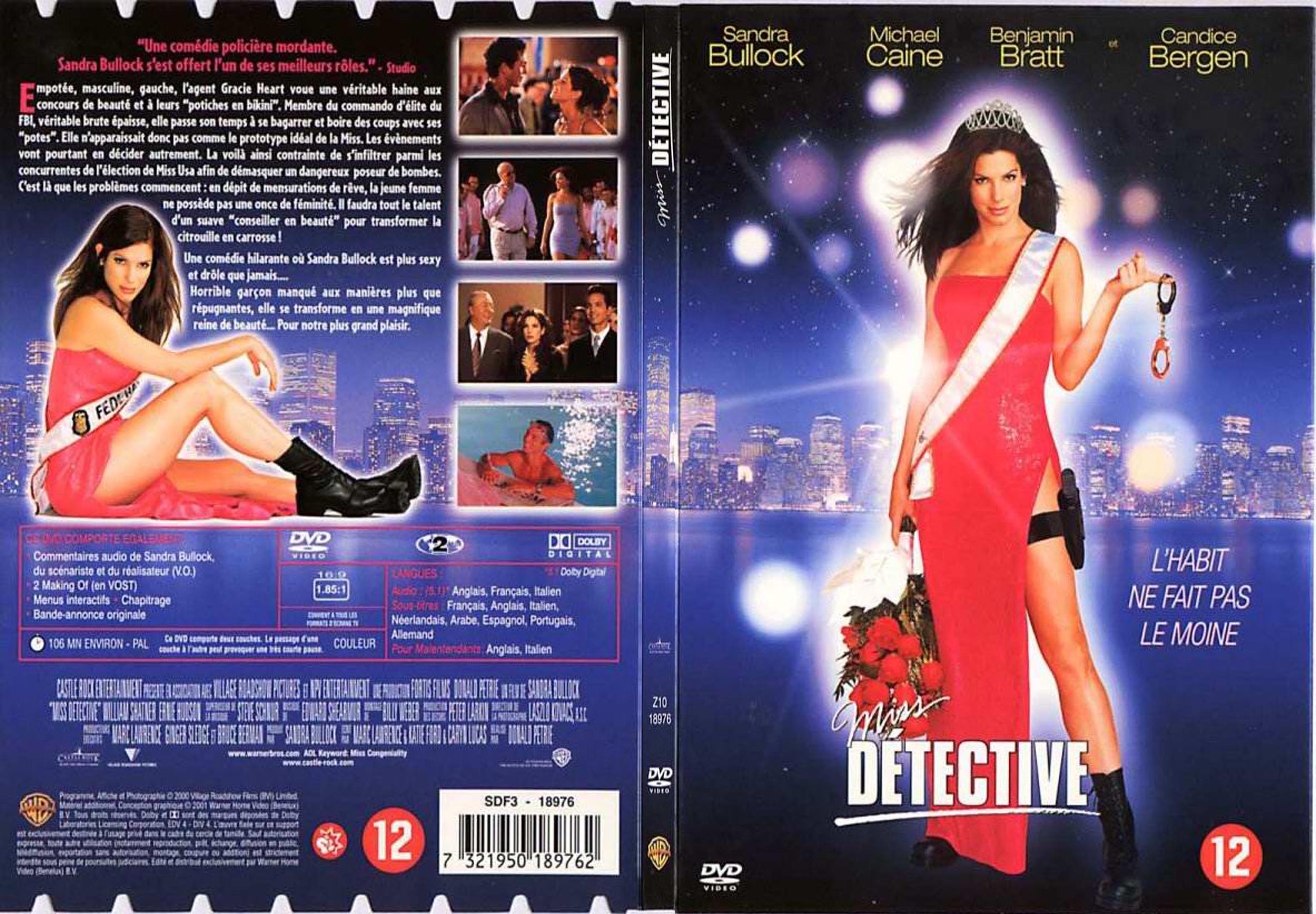 Jaquette DVD Miss detective - SLIM