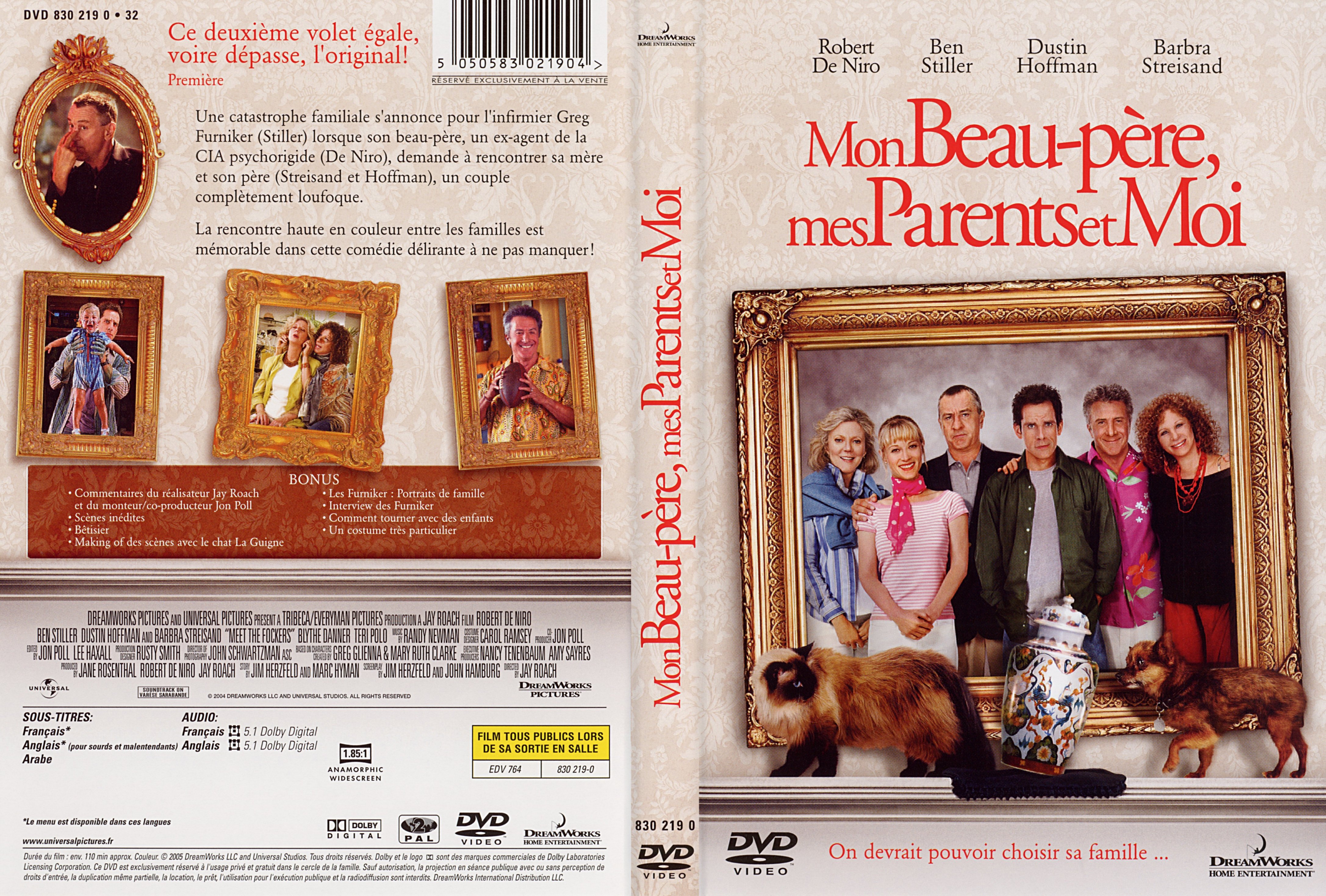 Jaquette DVD Mon beau-pre mes parents et moi