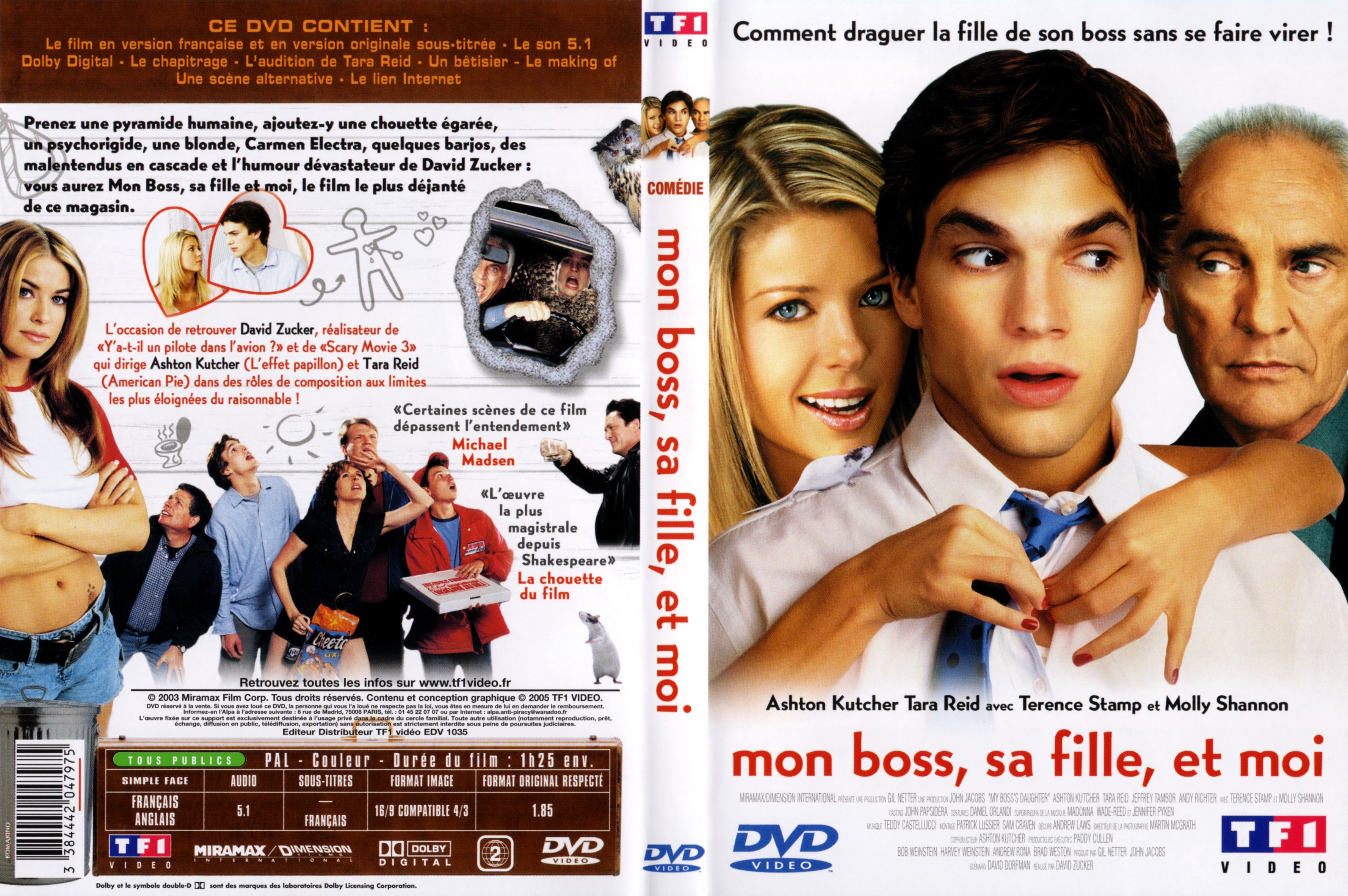 Jaquette DVD Mon boss sa fille et moi v3