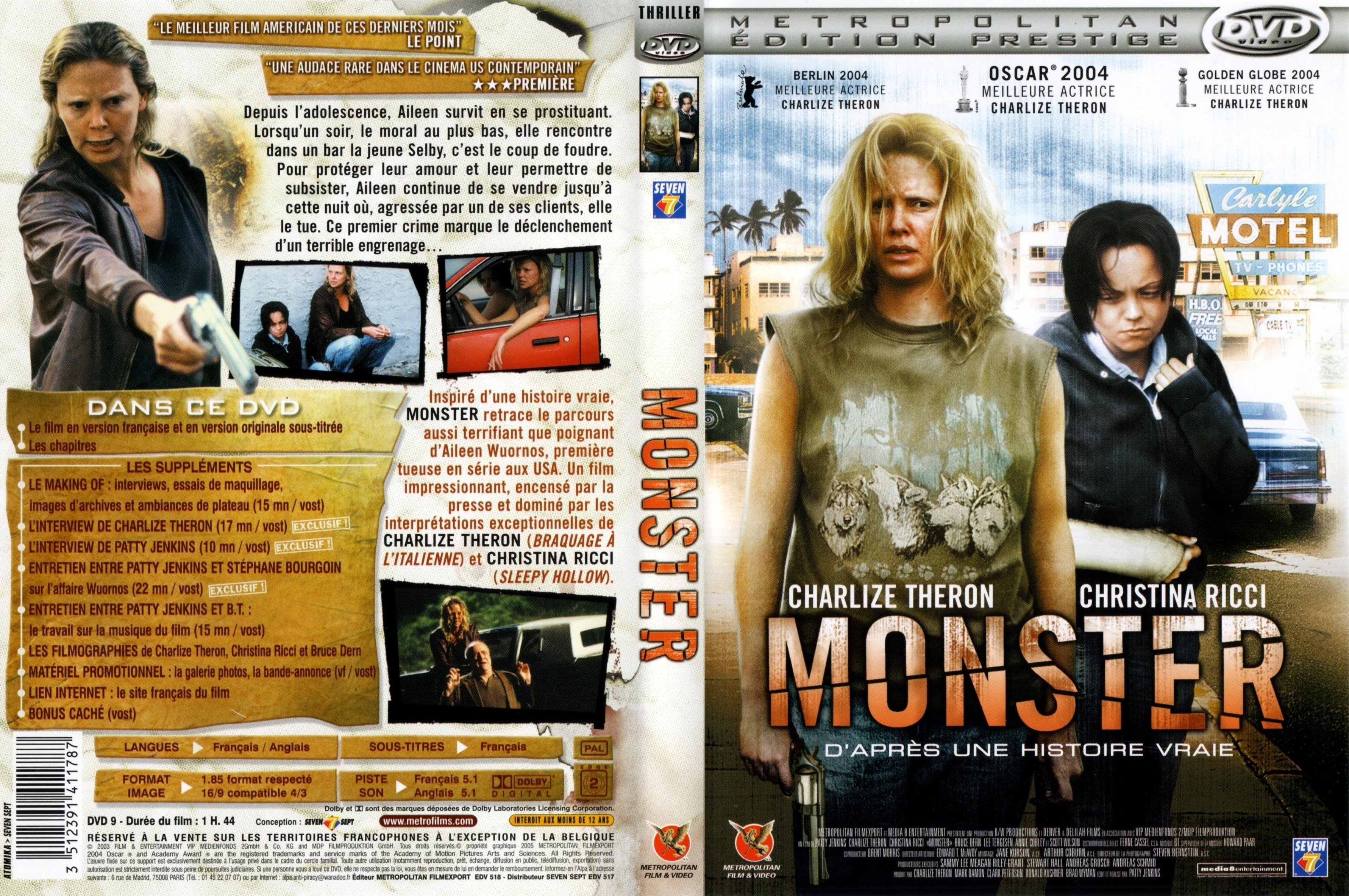 Jaquette DVD Monster v2