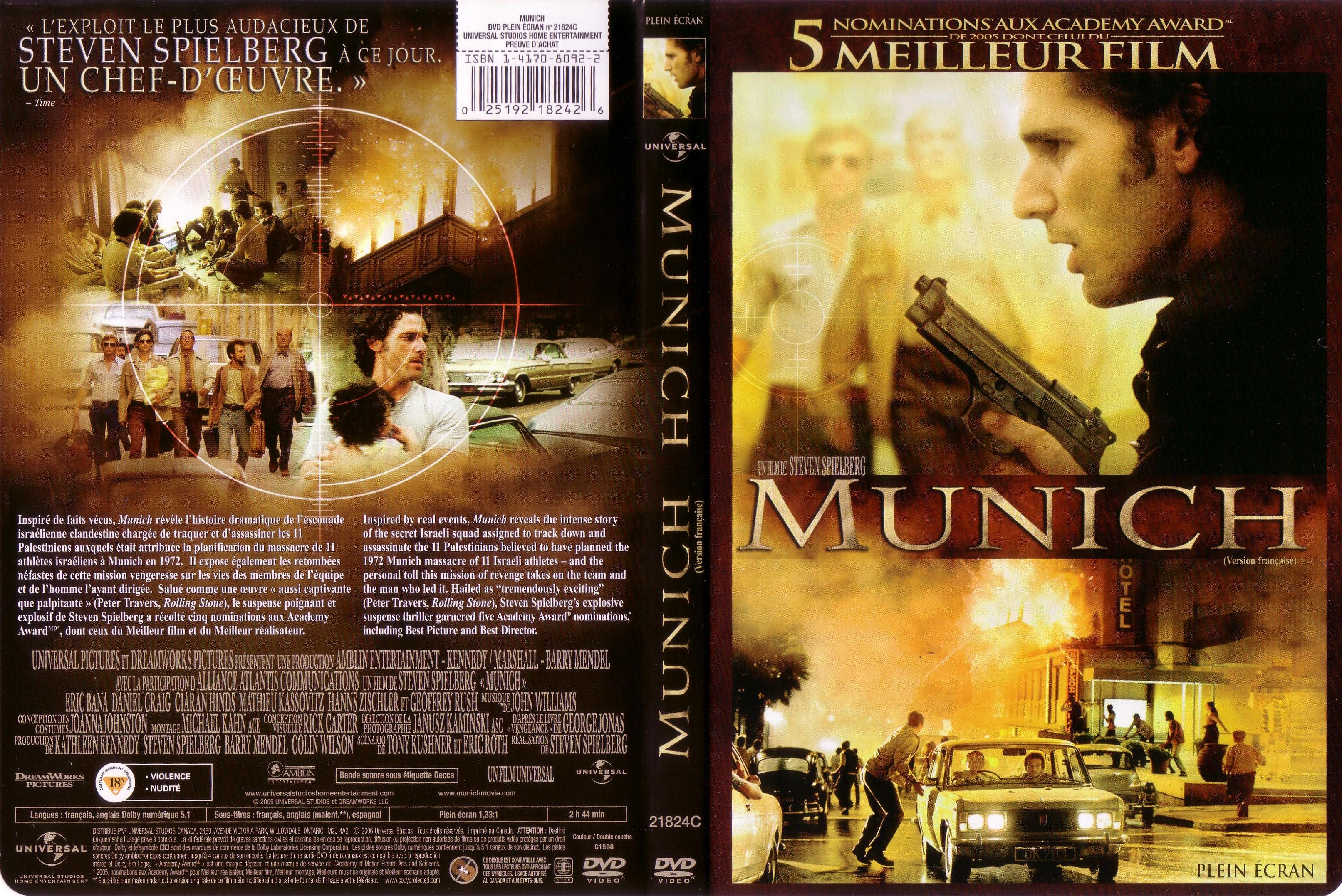 Jaquette DVD Munich