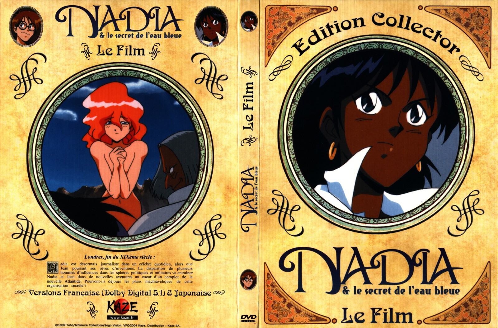 Jaquette DVD Nadia le secret de l