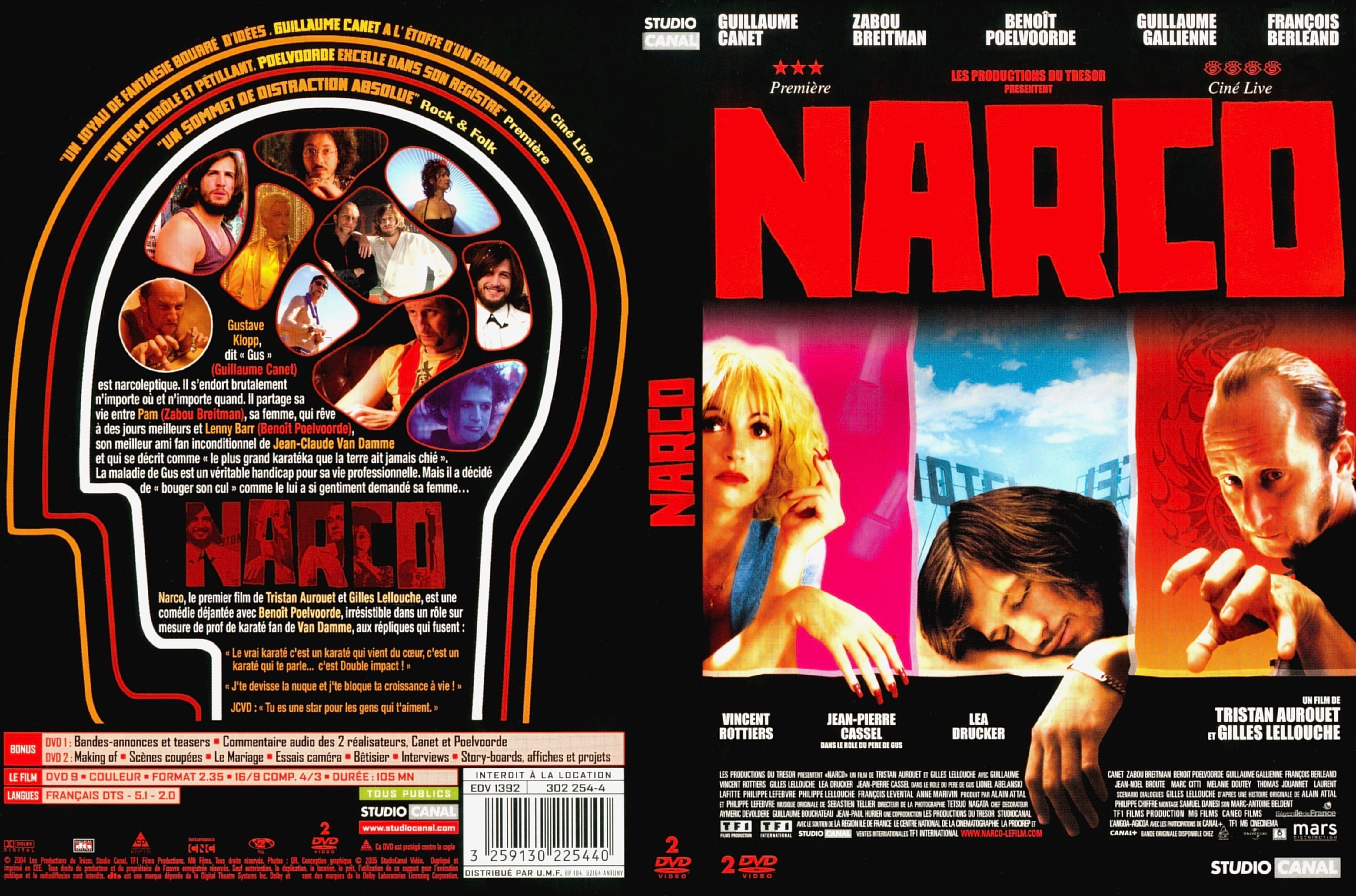 Jaquette DVD Narco v2