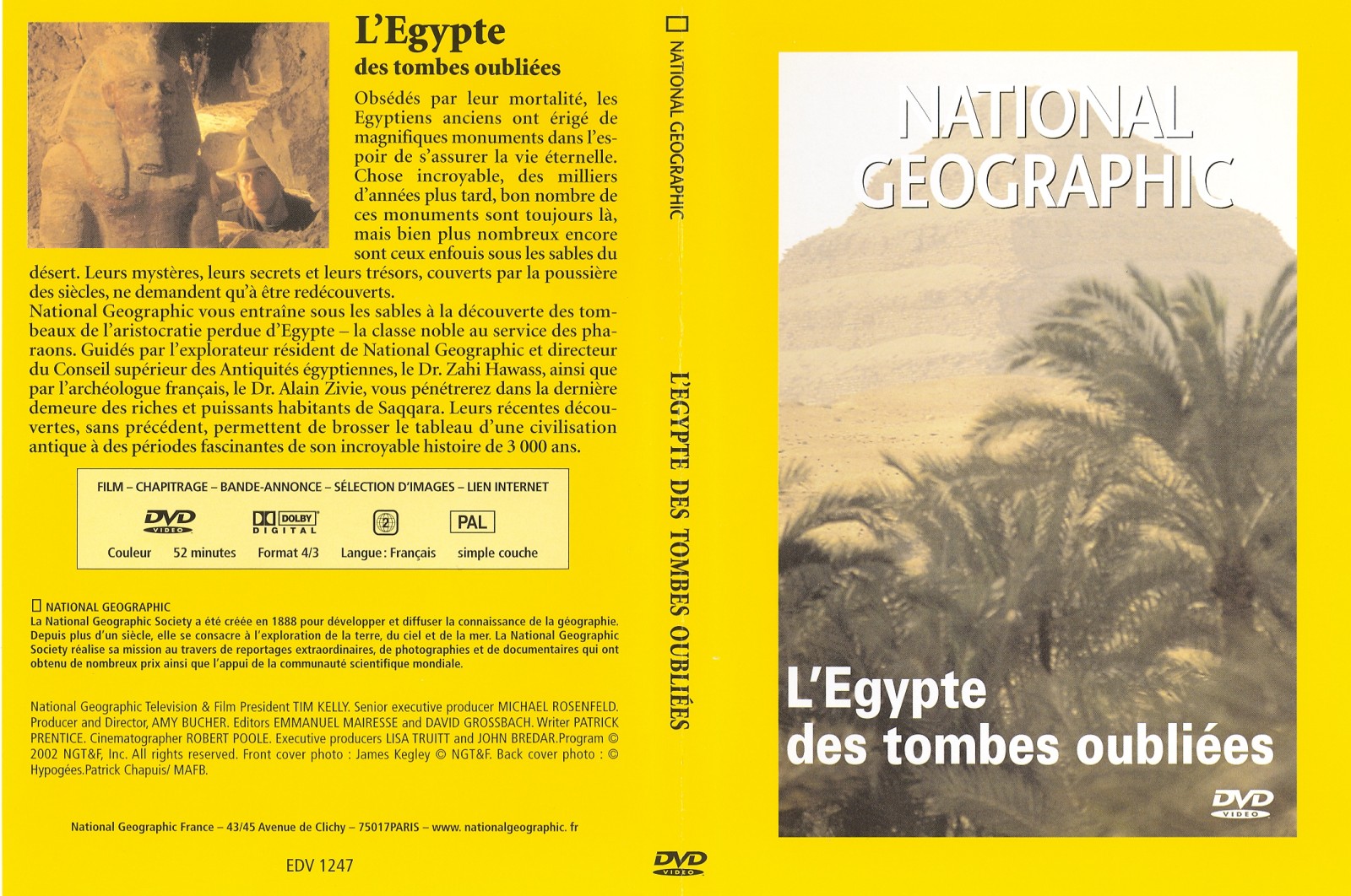 Jaquette DVD National Gographic - L