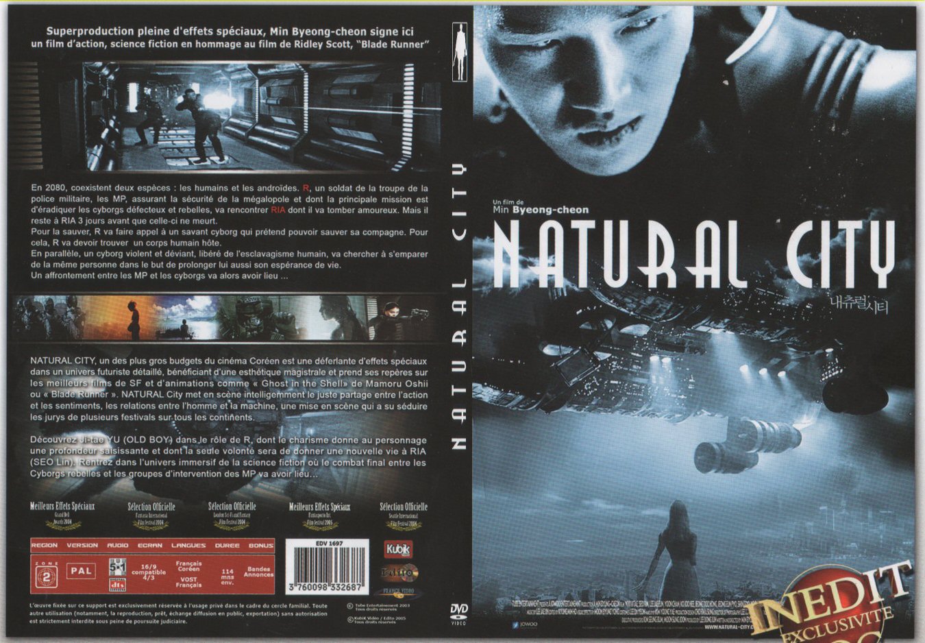 Jaquette DVD Natural city - SLIM