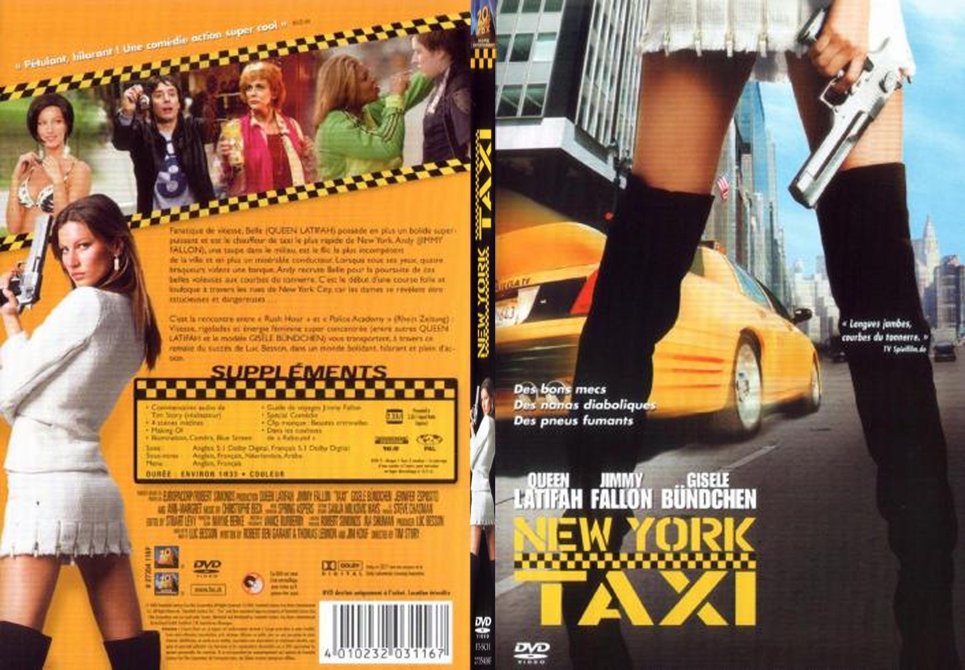 Jaquette DVD New york taxi - SLIM