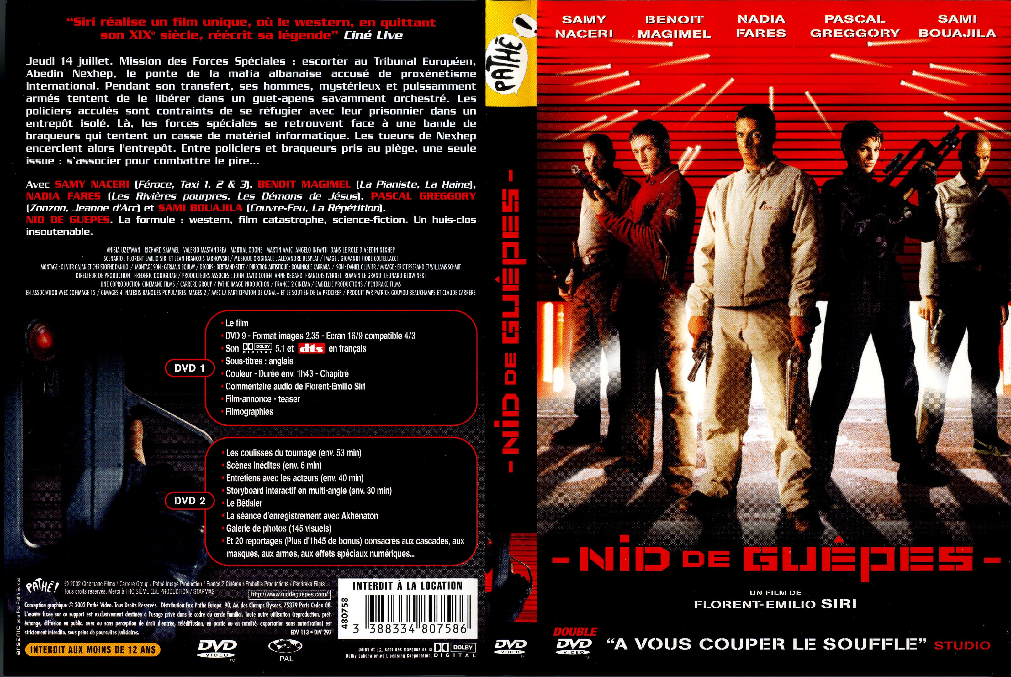 Jaquette DVD Nid de gupes