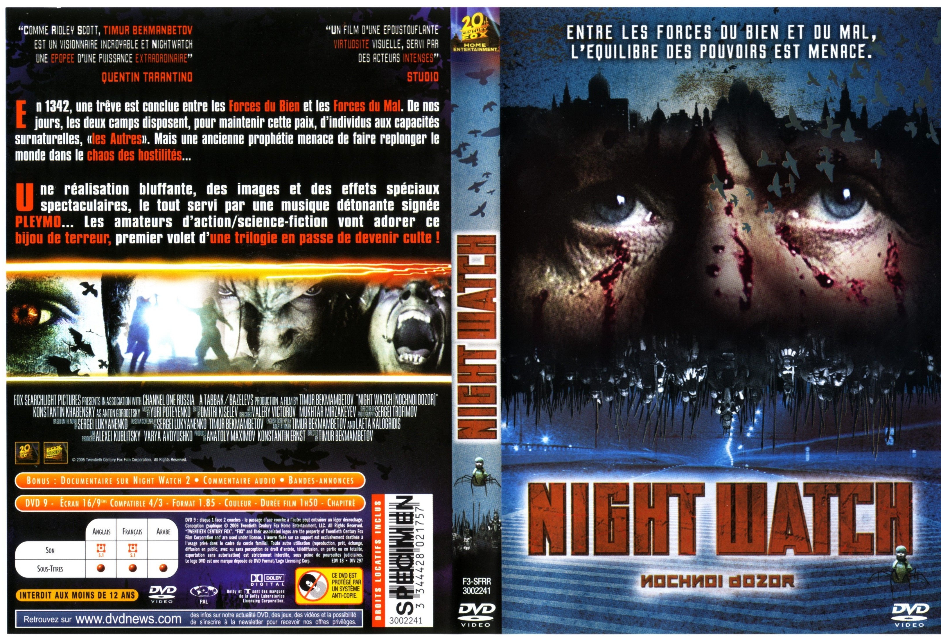 Jaquette DVD Night watch v2