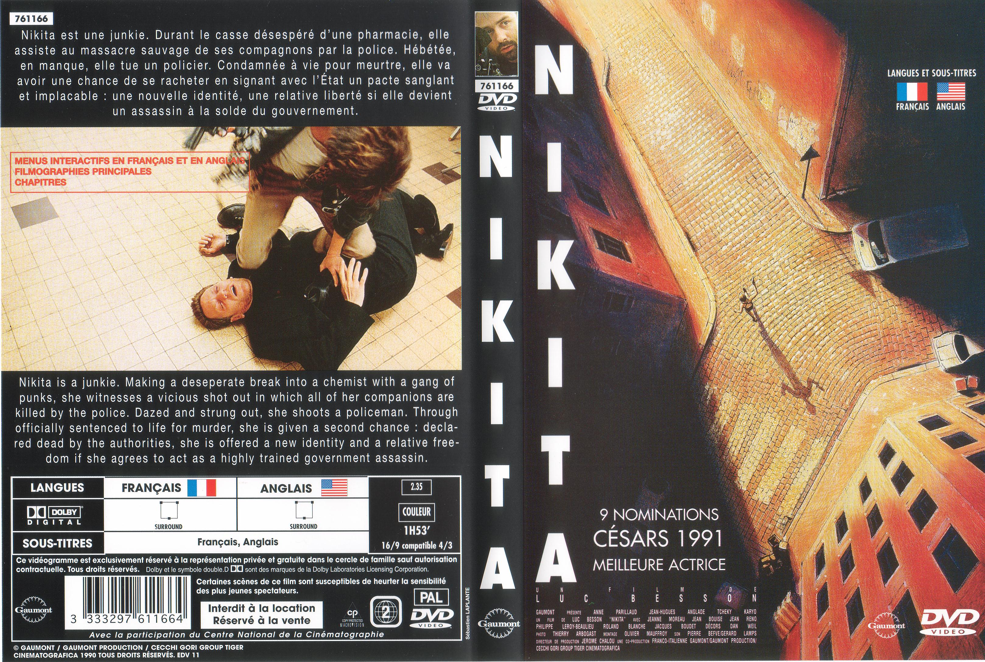 Jaquette DVD Nikita
