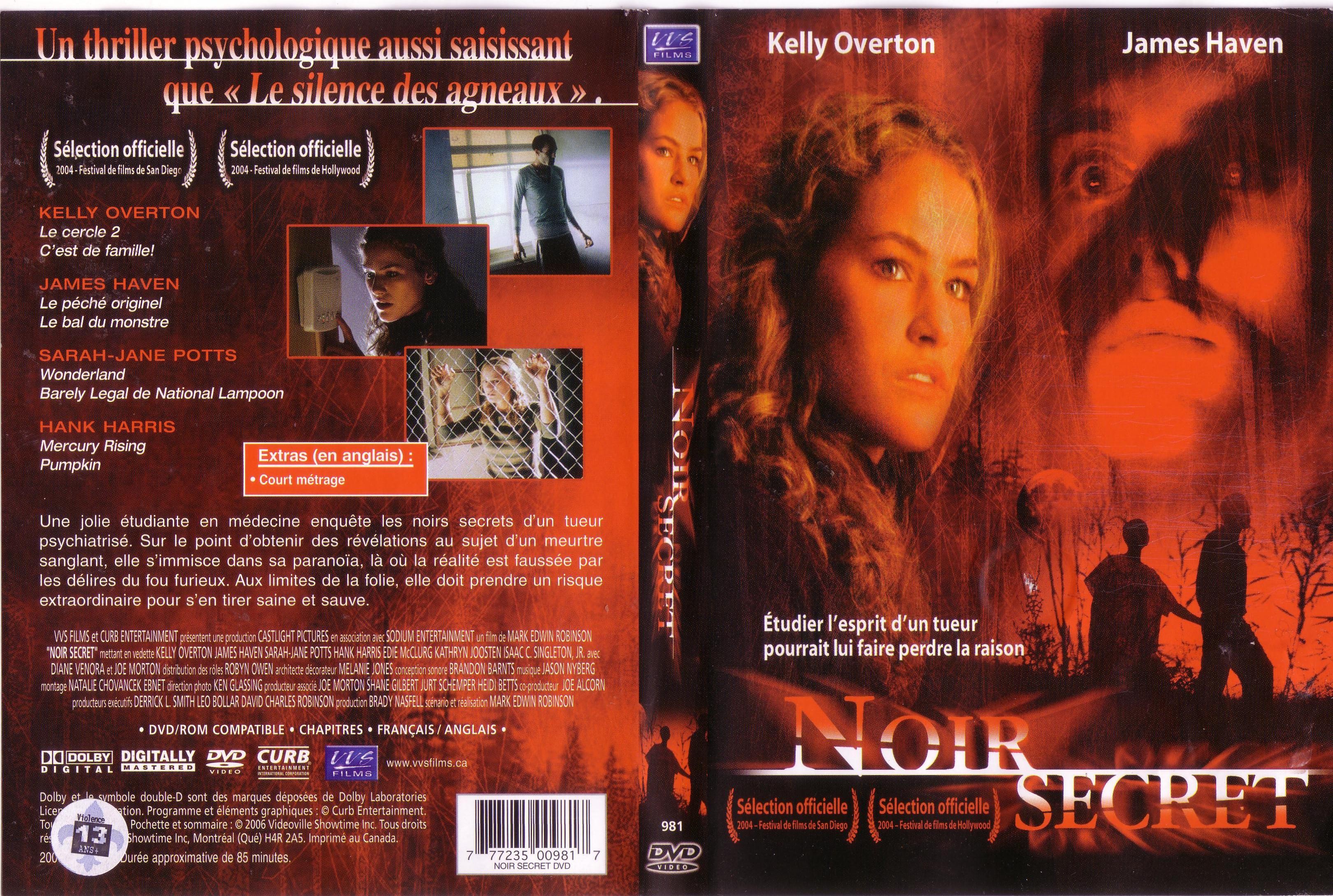 Jaquette DVD Noir secret
