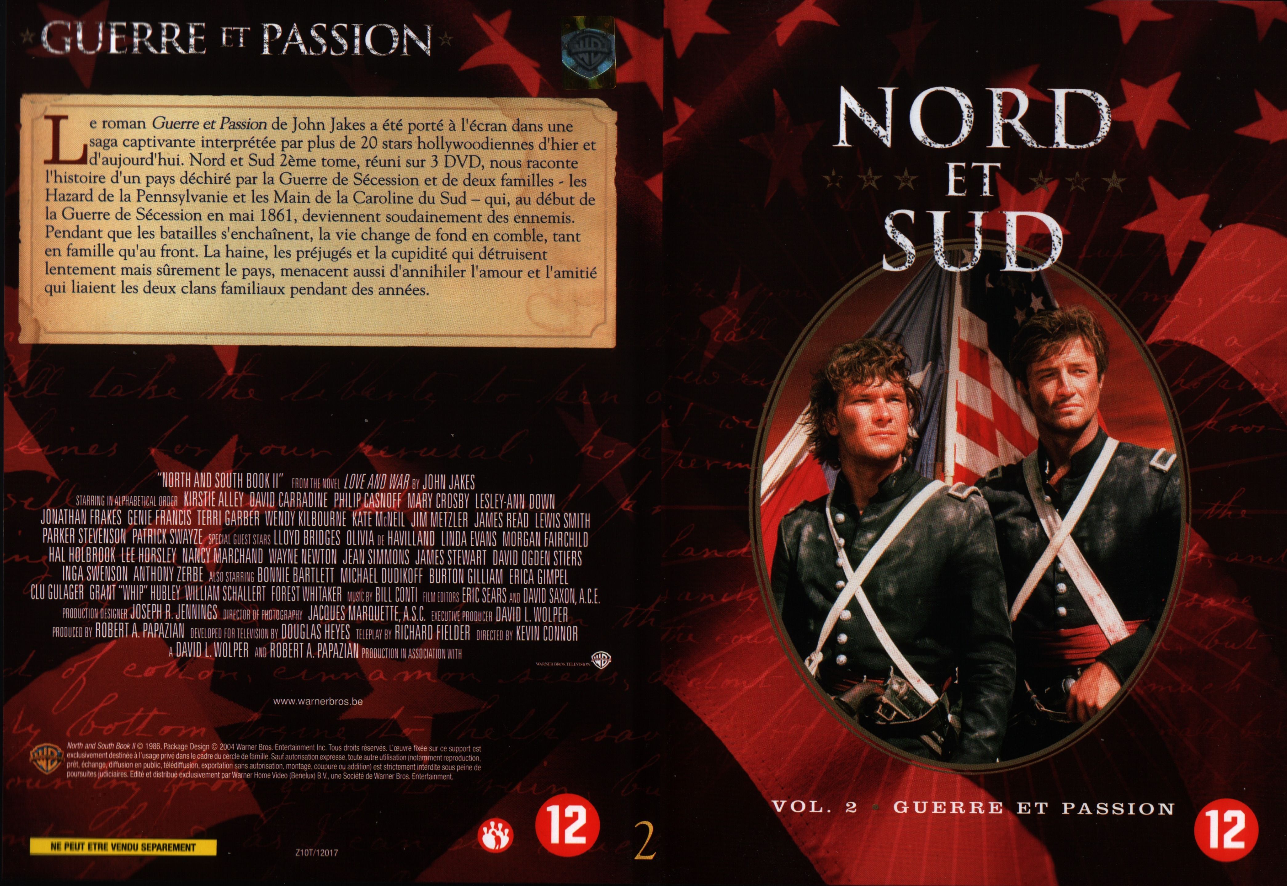 Jaquette DVD Nord et sud vol 2 dvd 2