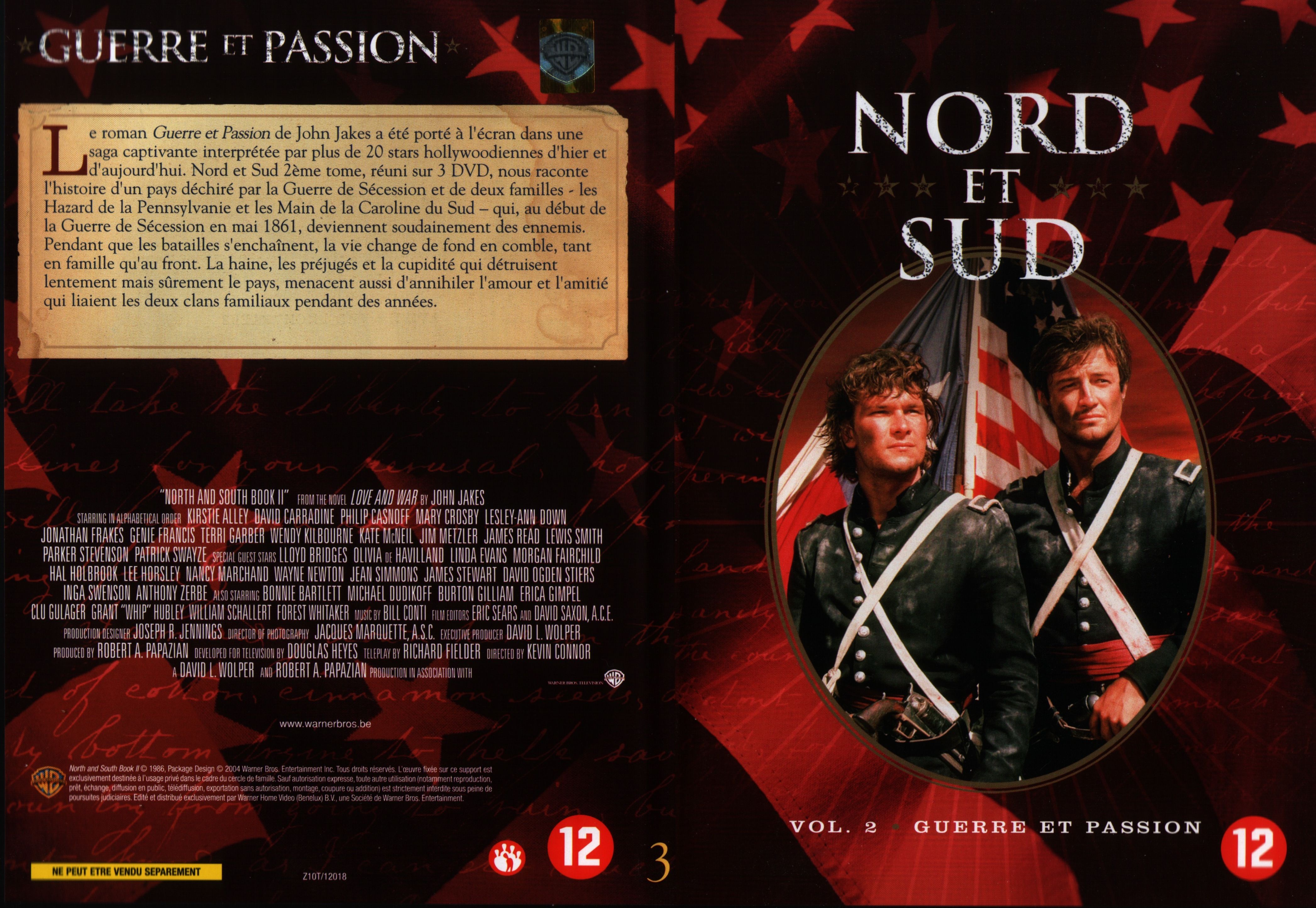 Jaquette DVD Nord et sud vol 2 dvd 3