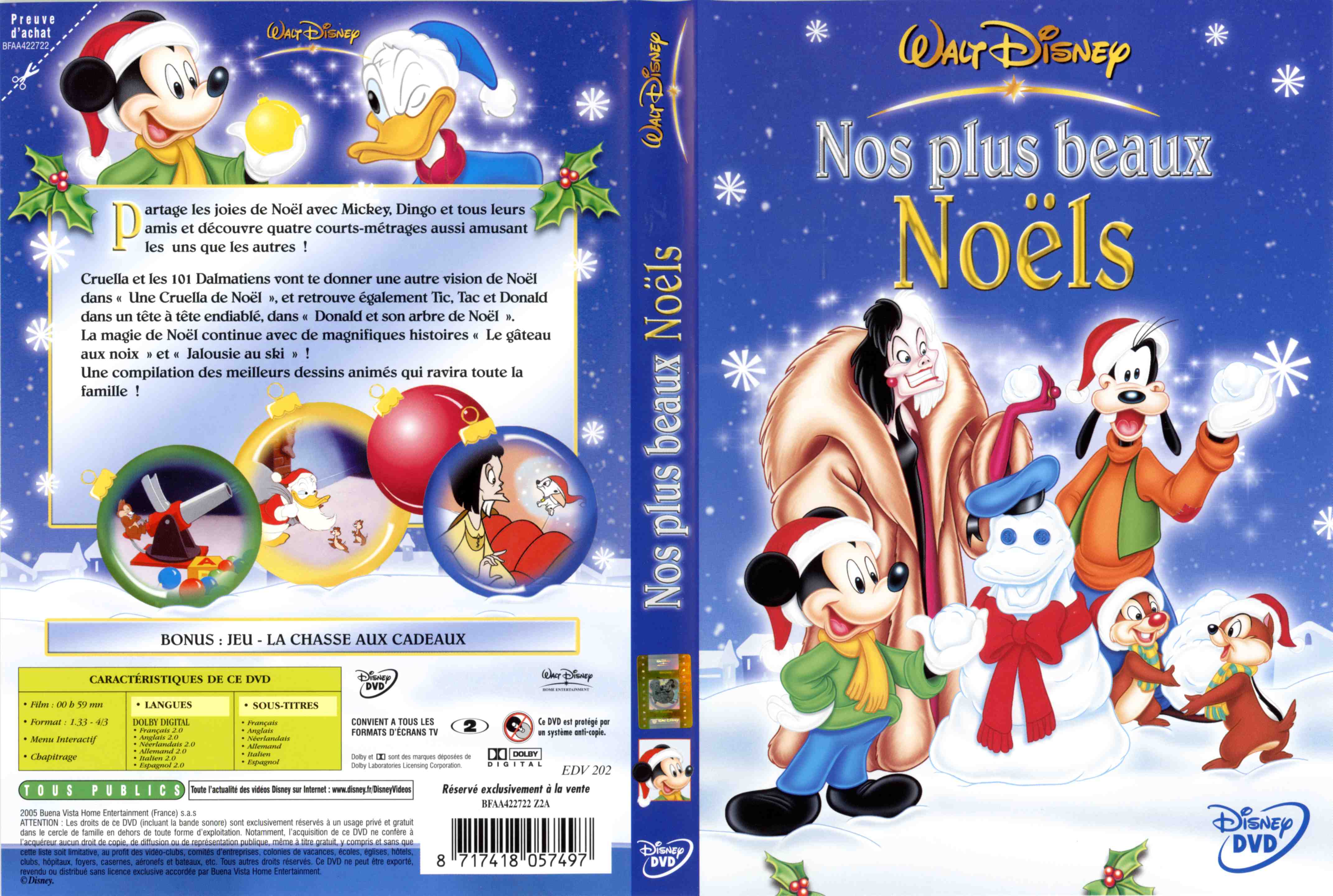 Jaquette DVD Nos plus beaux noels v2