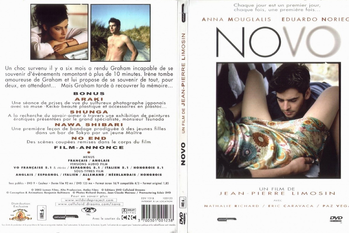 Jaquette DVD Novo - SLIM