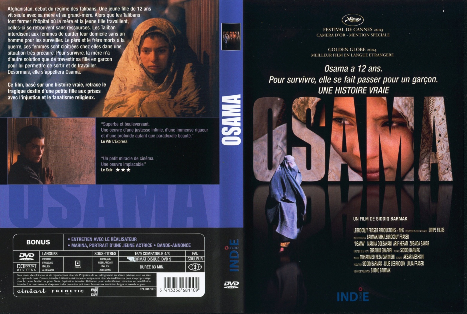 Jaquette DVD Osama