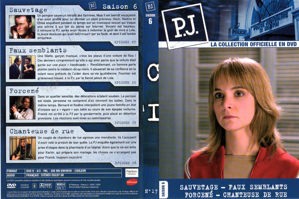 Jaquette DVD PJ saison 5 vol 17