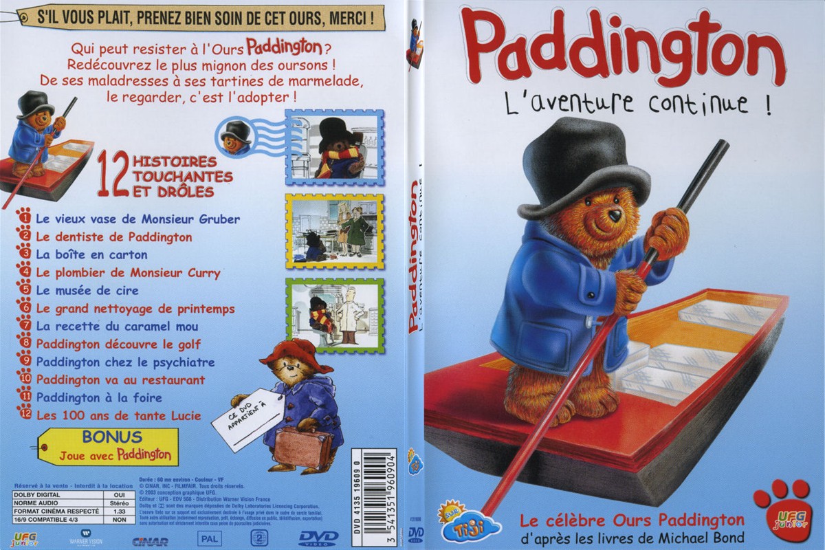 Jaquette DVD Paddington L