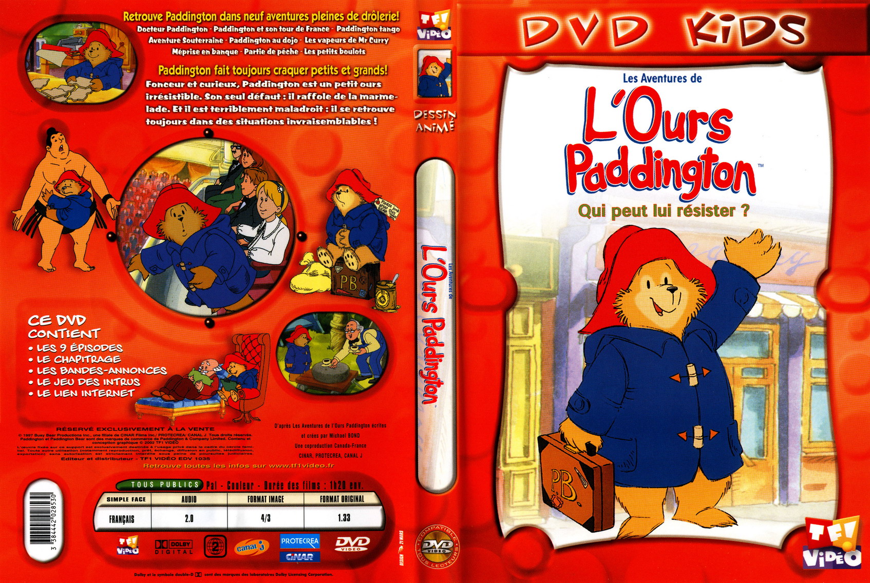 Jaquette DVD Paddington qui peut lui rsister