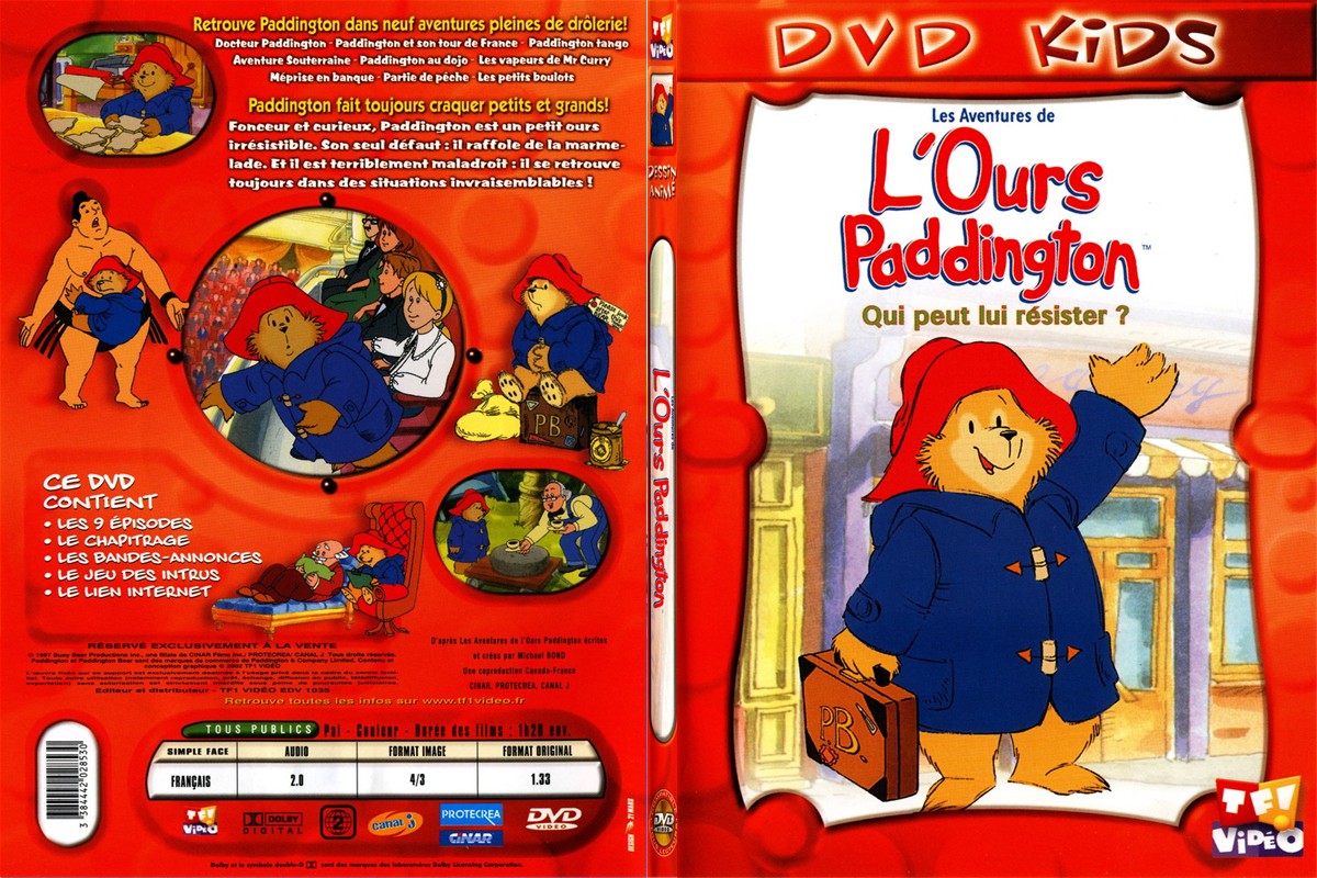 Jaquette DVD Paddington qui peut lui resister - SLIM