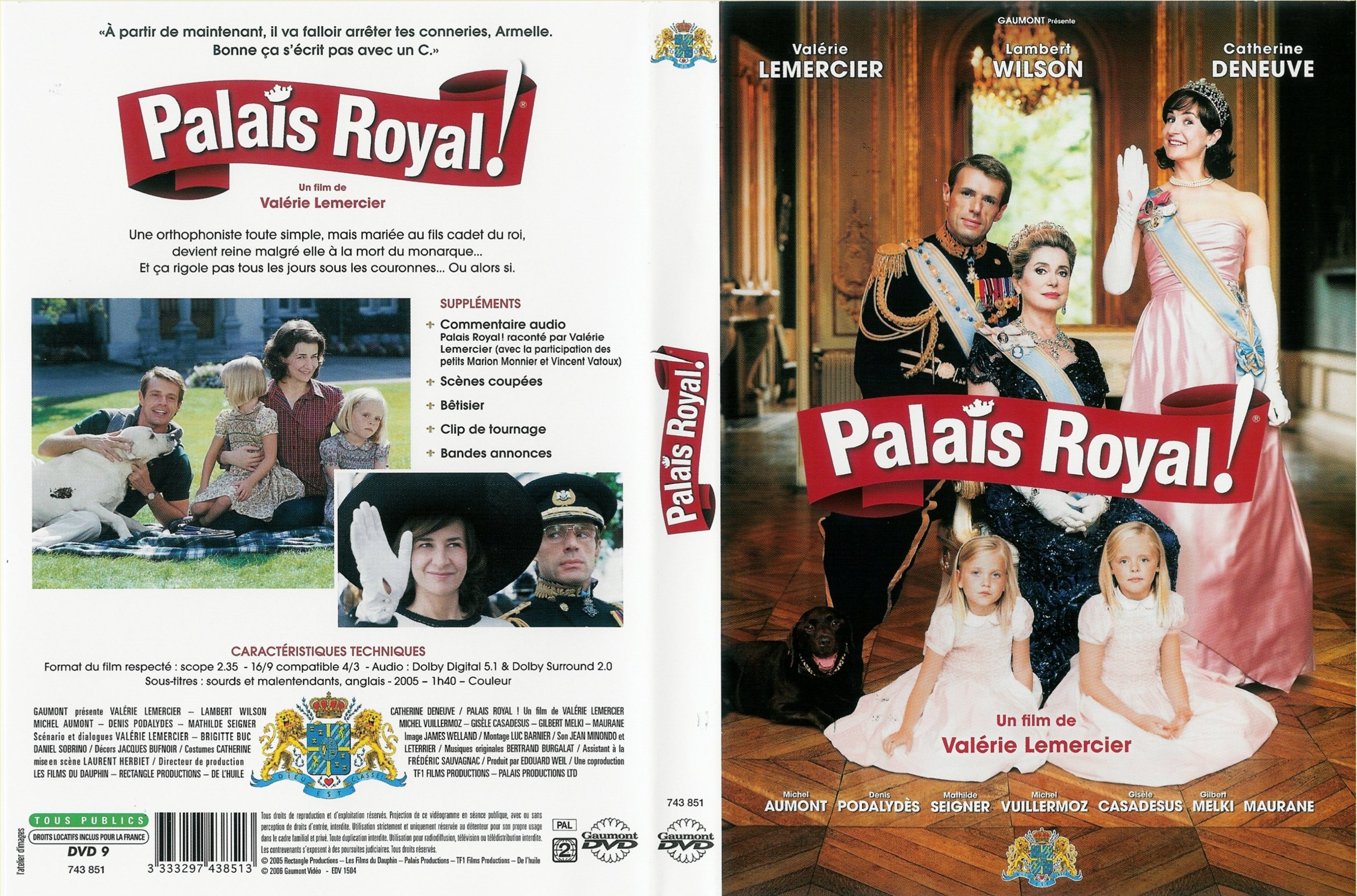 Jaquette DVD Palais royal