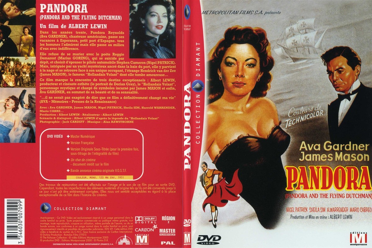 Jaquette DVD Pandora - SLIM