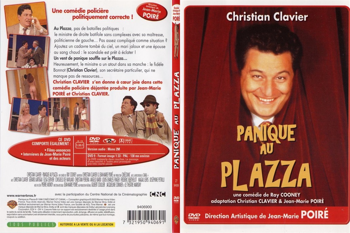 Jaquette DVD Panique au plazza - SLIM