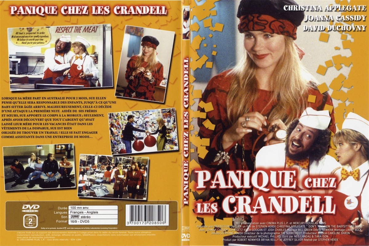 Jaquette DVD Panique chez les Crandell - SLIM