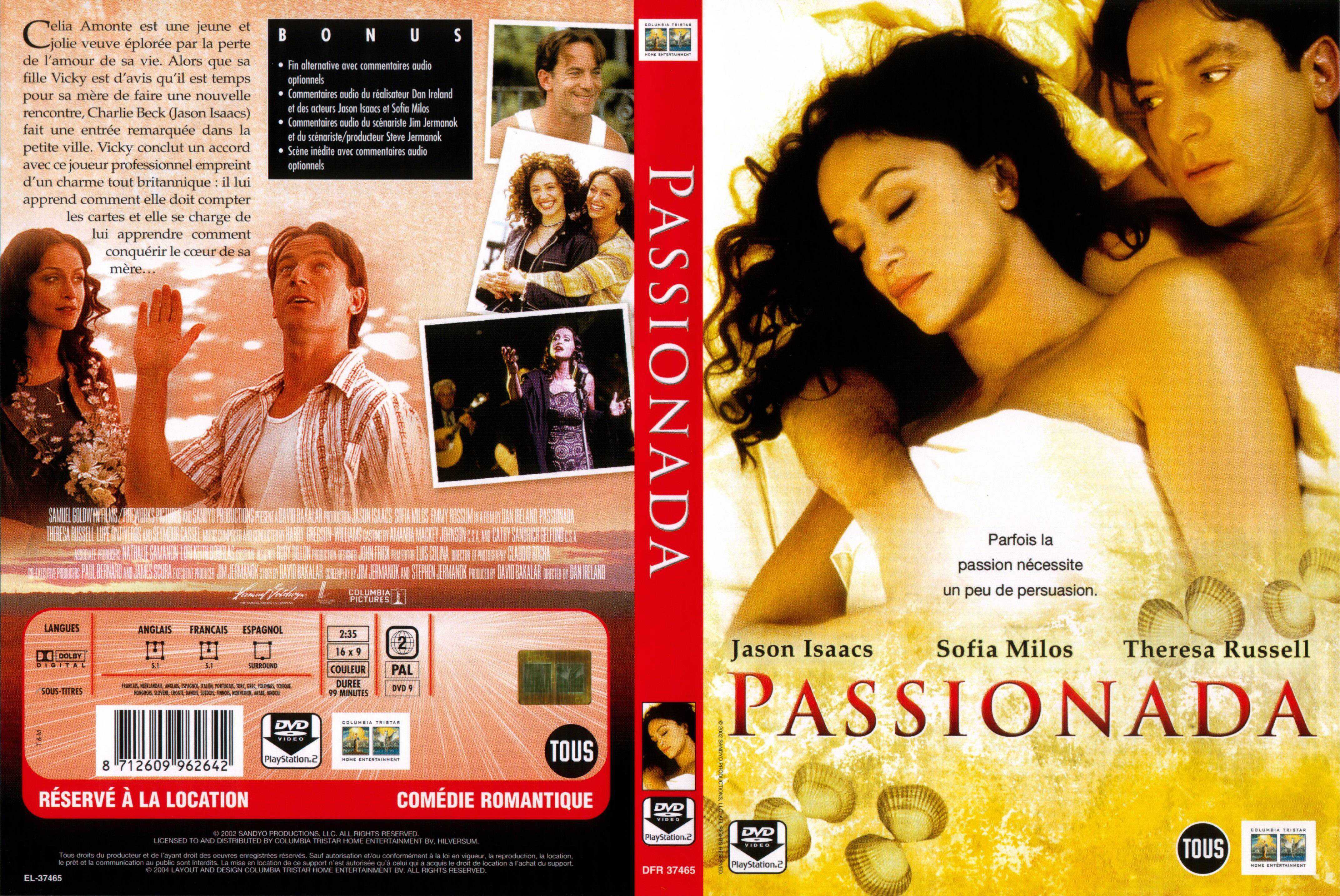 Jaquette DVD Passionada
