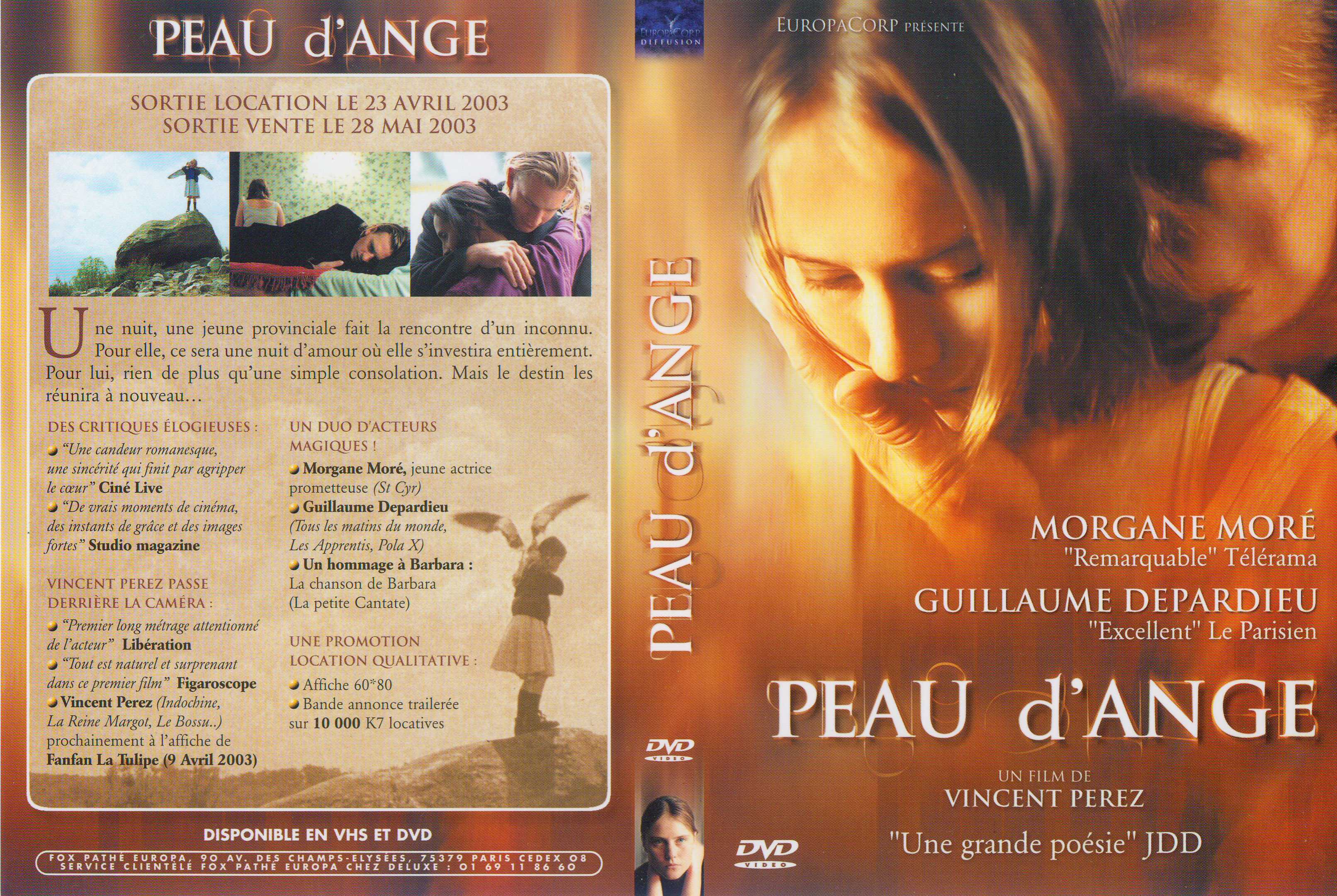 Jaquette DVD Peau d