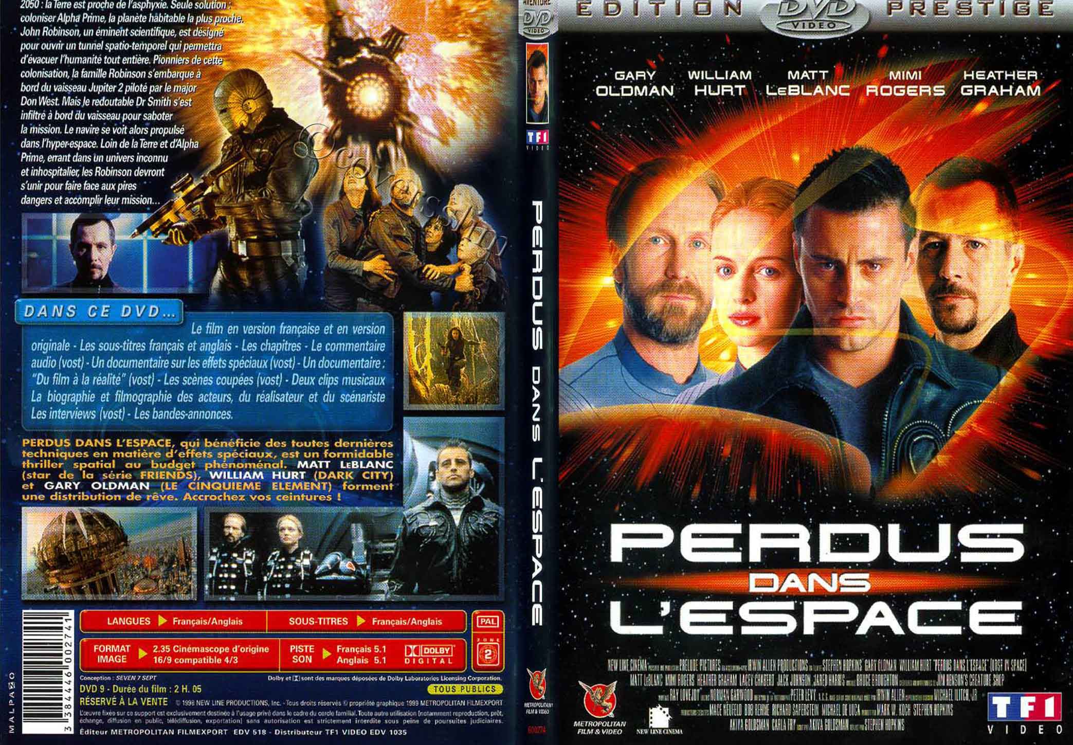 Jaquette DVD Perdus dans l