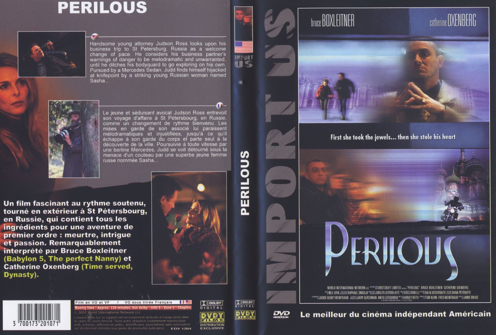 Jaquette DVD Perilous