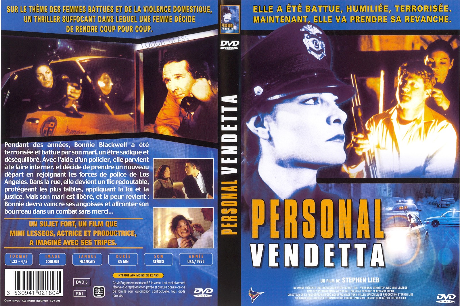 Jaquette DVD Personal Vendetta