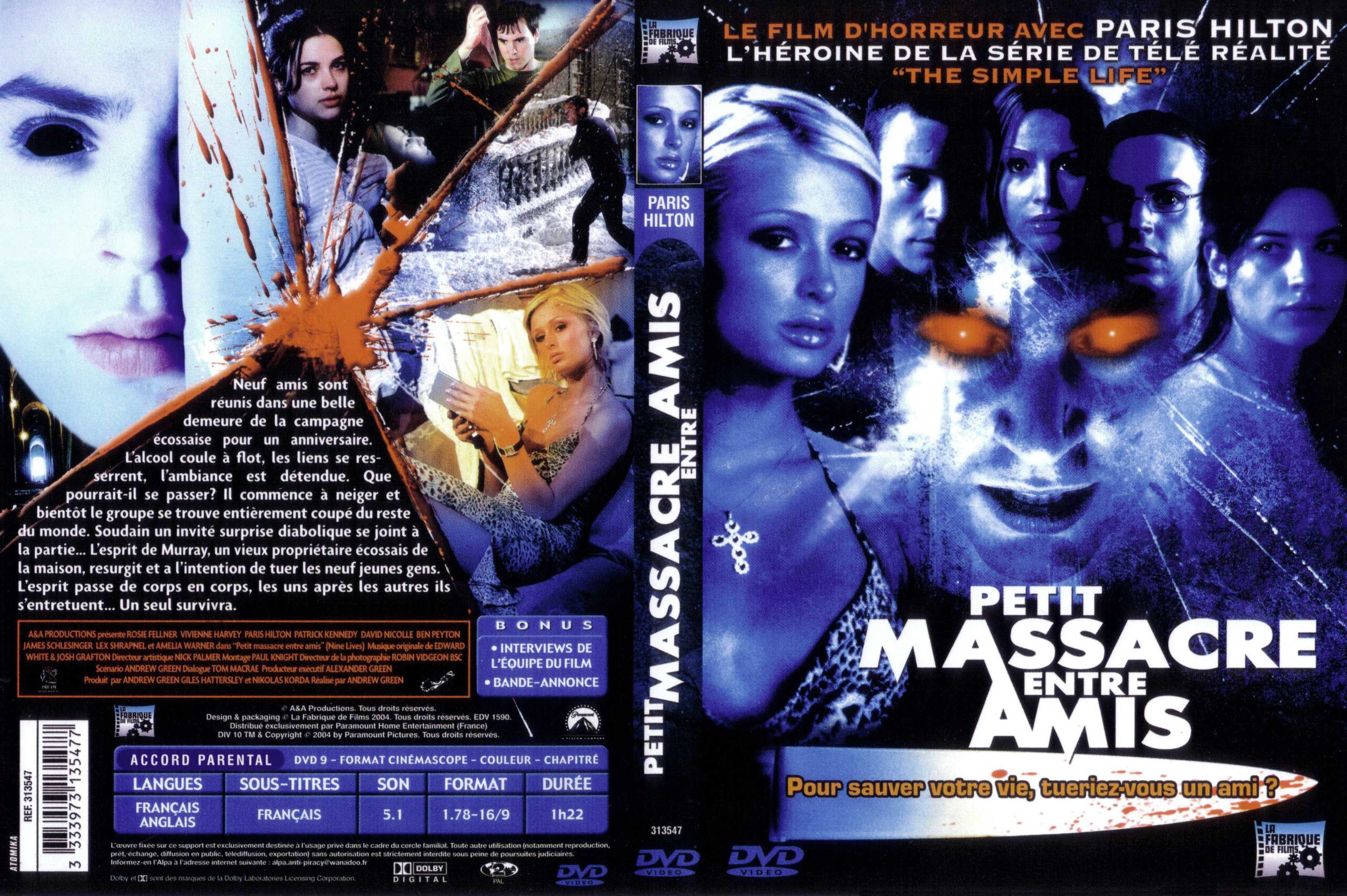 Jaquette DVD Petit massacre entre amis