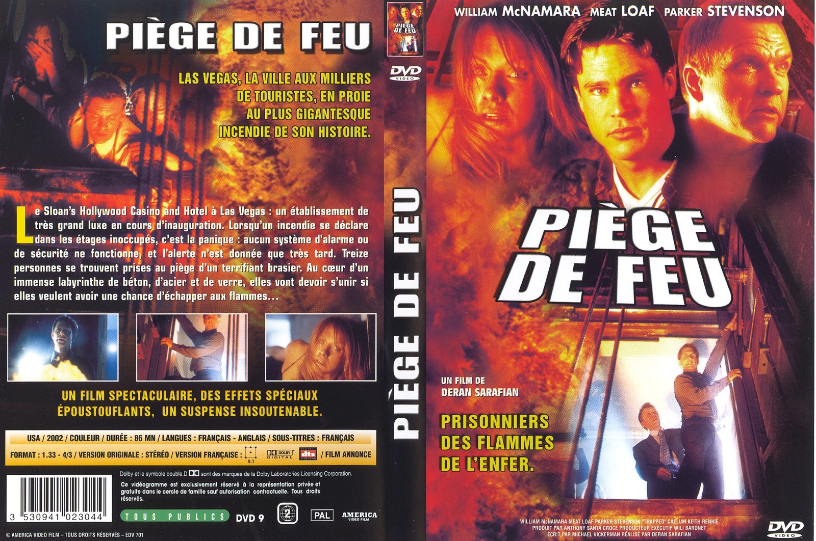 Jaquette DVD Pige de feu (2002)