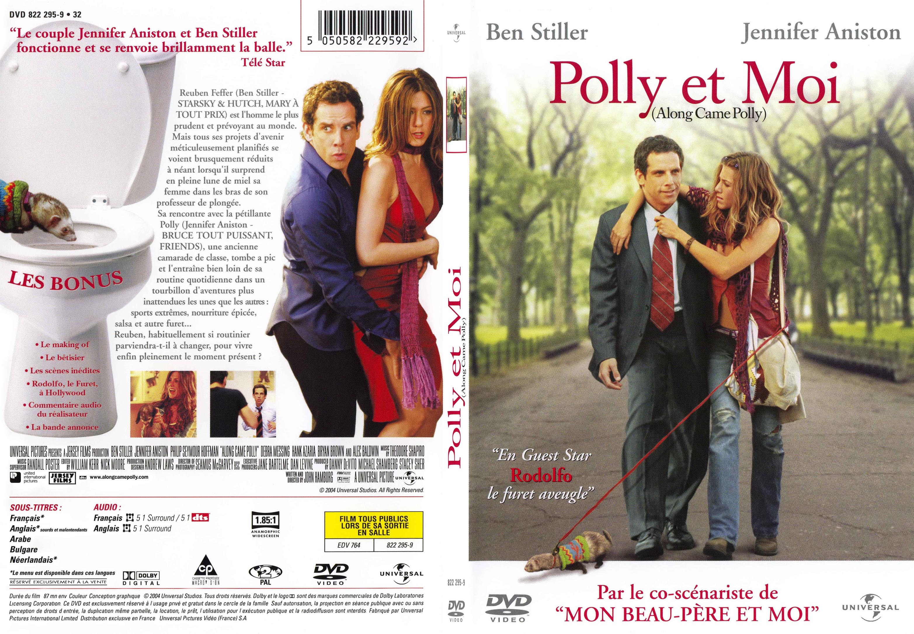 Jaquette DVD Polly et moi - SLIM