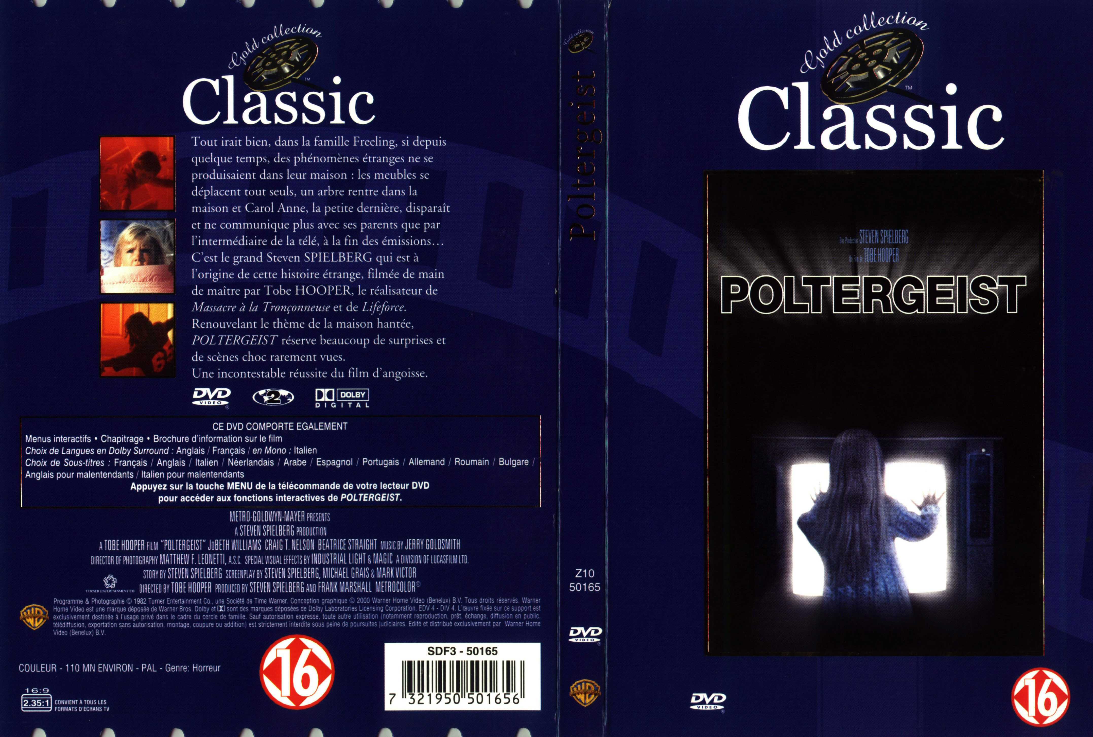 Jaquette DVD Poltergeist