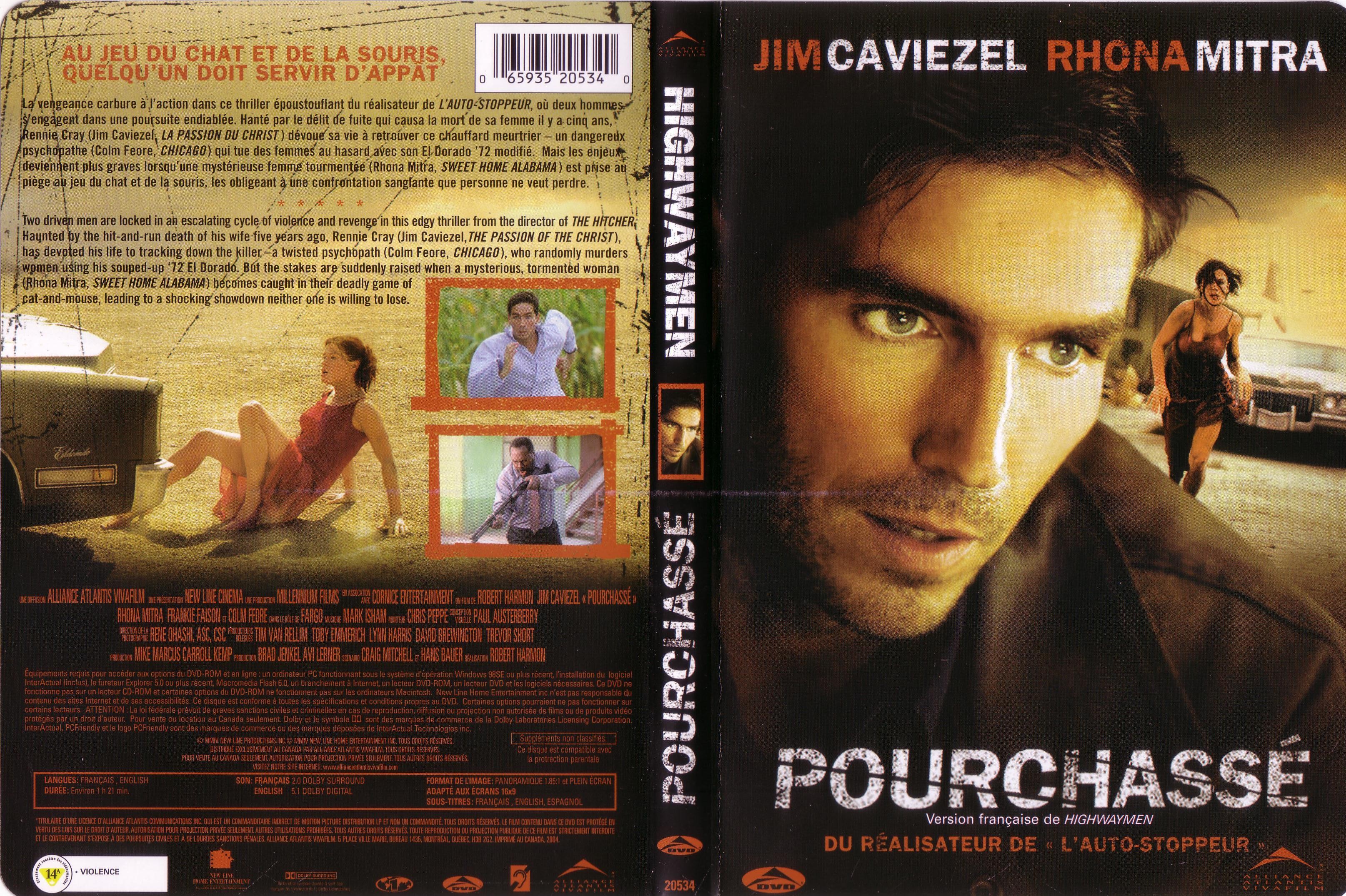 Jaquette DVD Pourchass