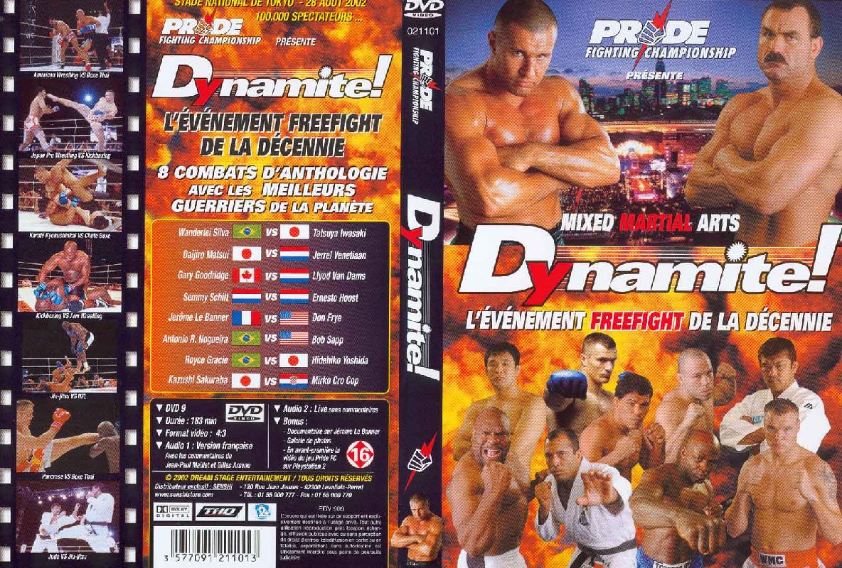 Jaquette DVD Pride Fc Dynamite