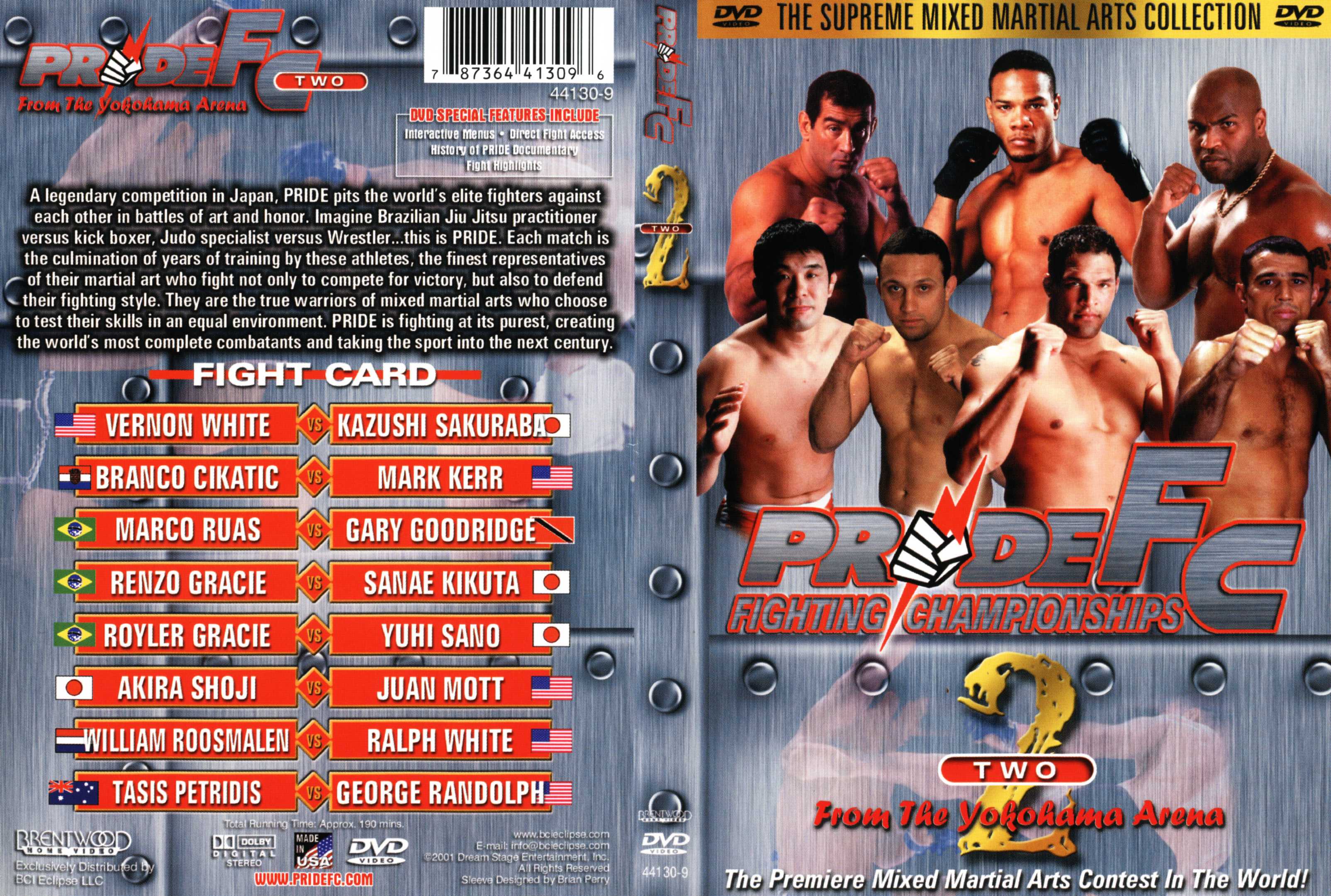 Jaquette DVD Pride fc vol 2