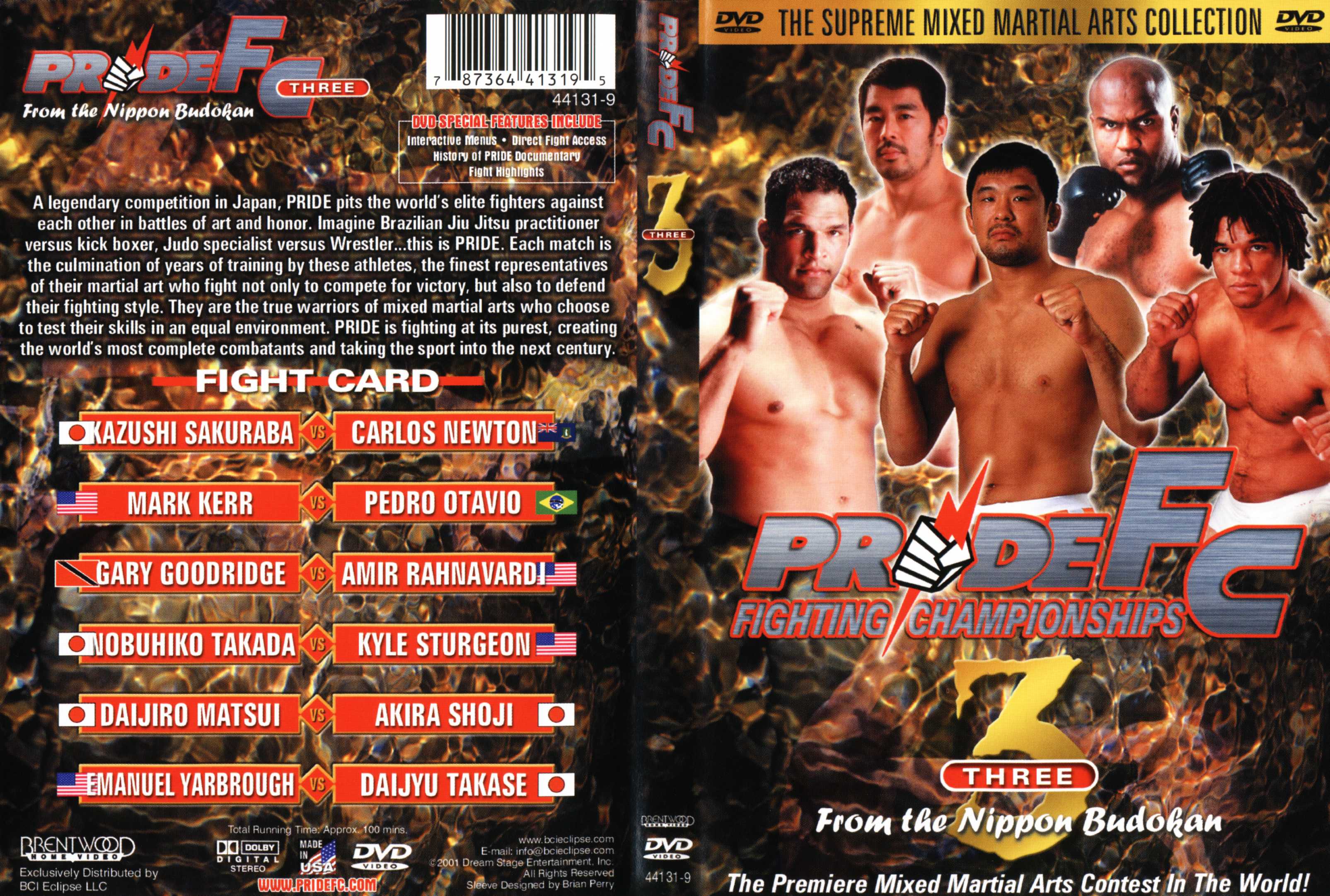 Jaquette DVD Pride fc vol 3