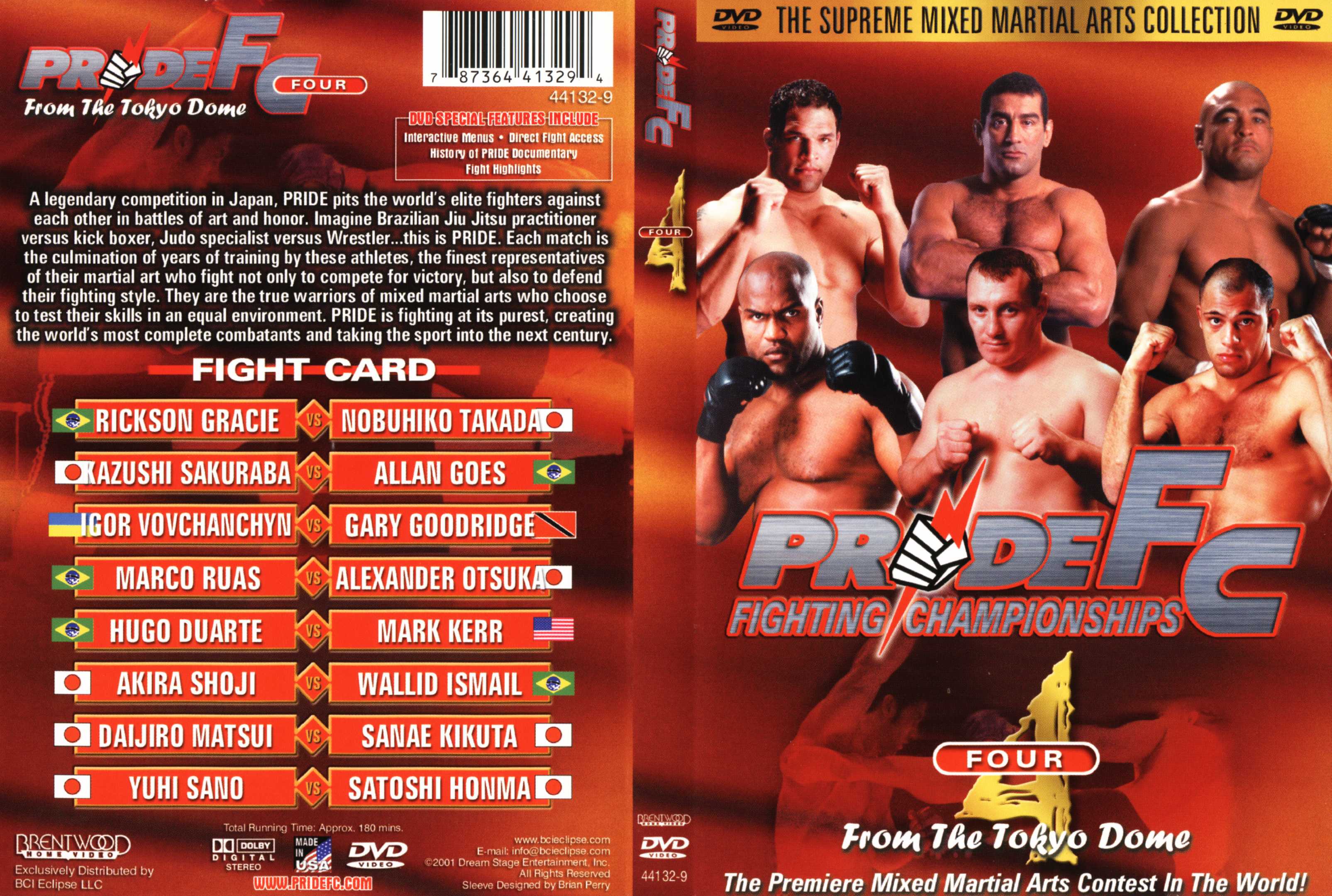 Jaquette DVD Pride fc vol 4