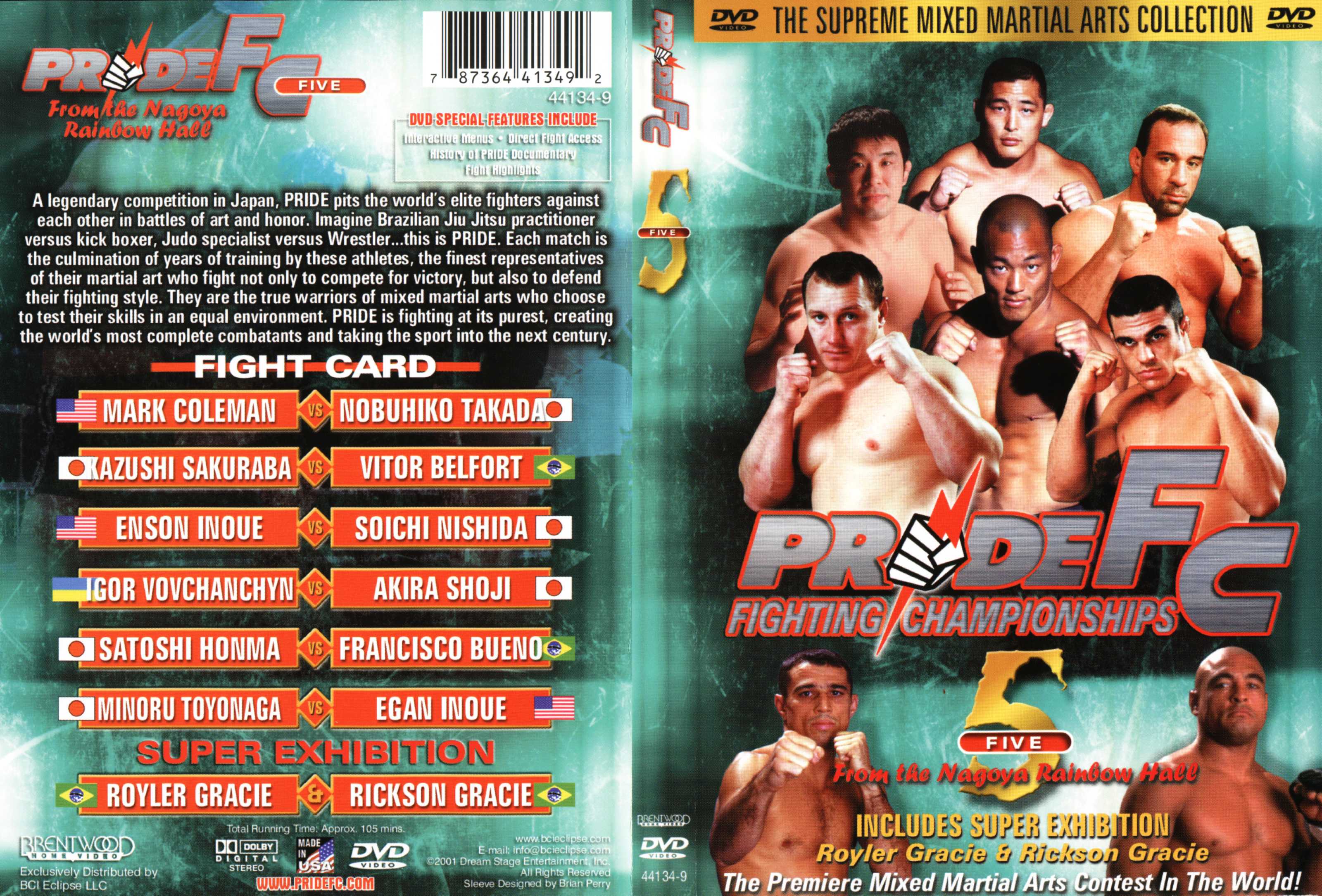 Jaquette DVD Pride fc vol 5