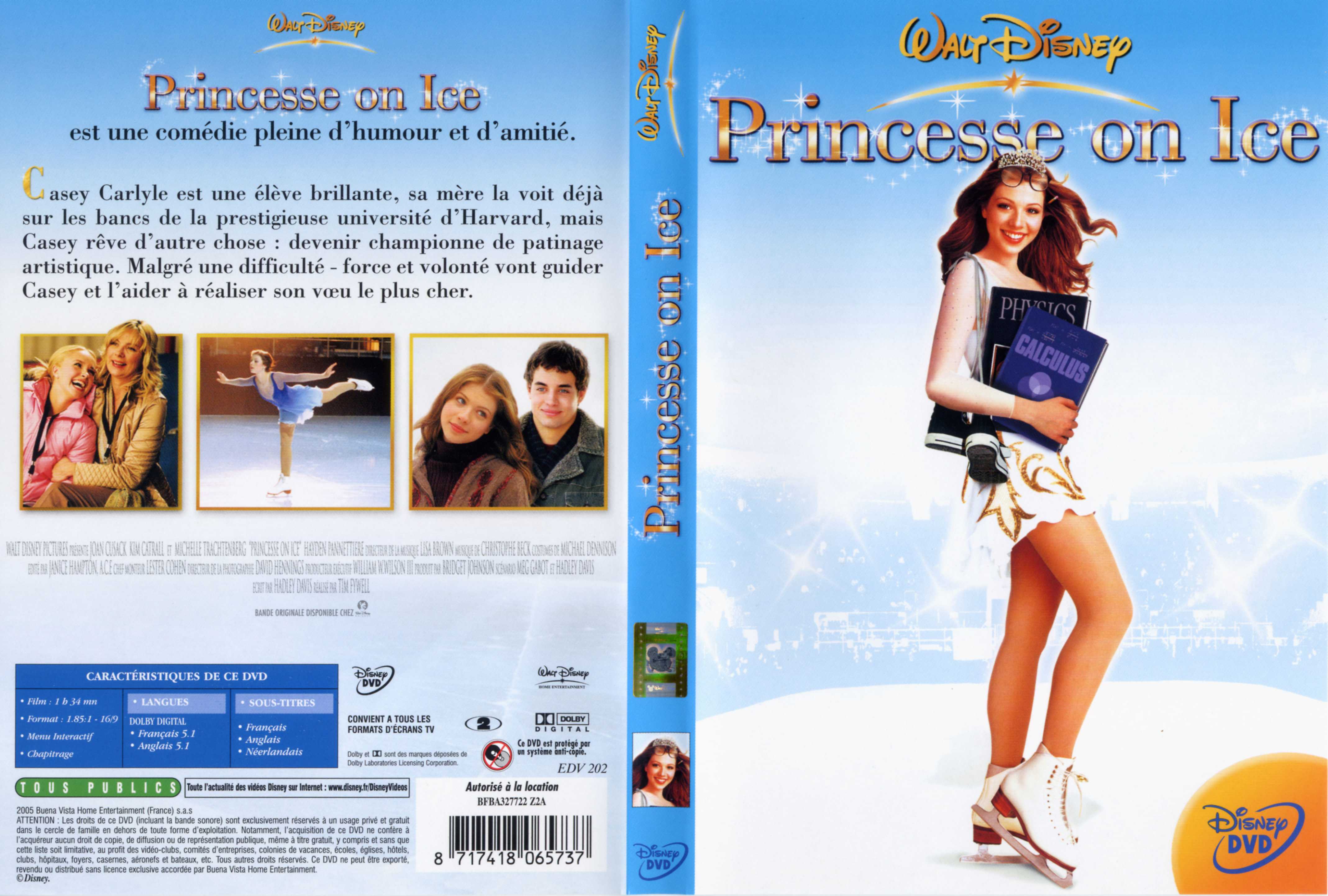 Jaquette DVD Princesse on ice