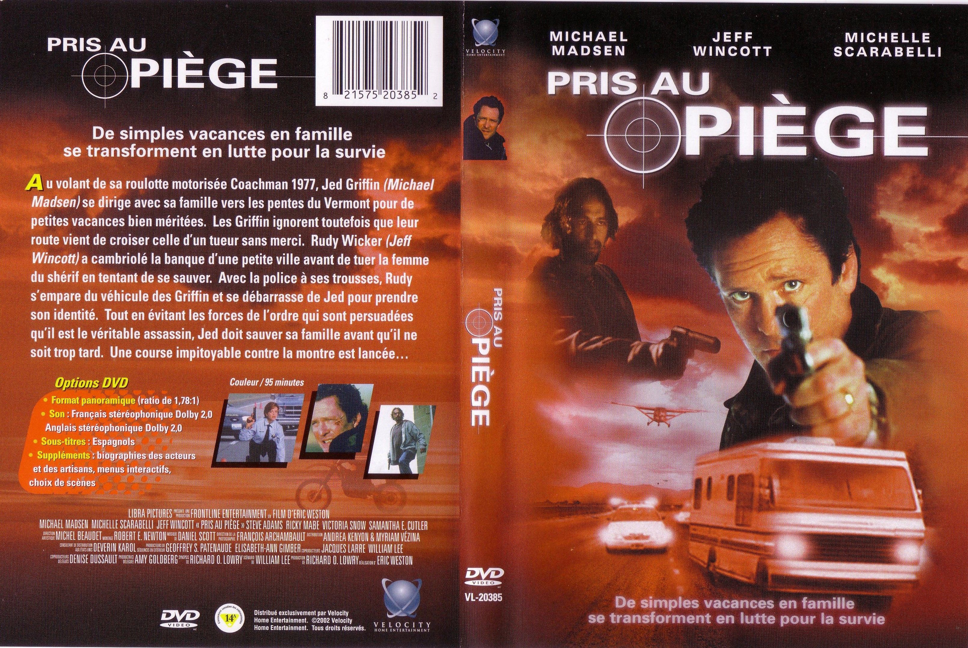 Jaquette DVD Pris au pige