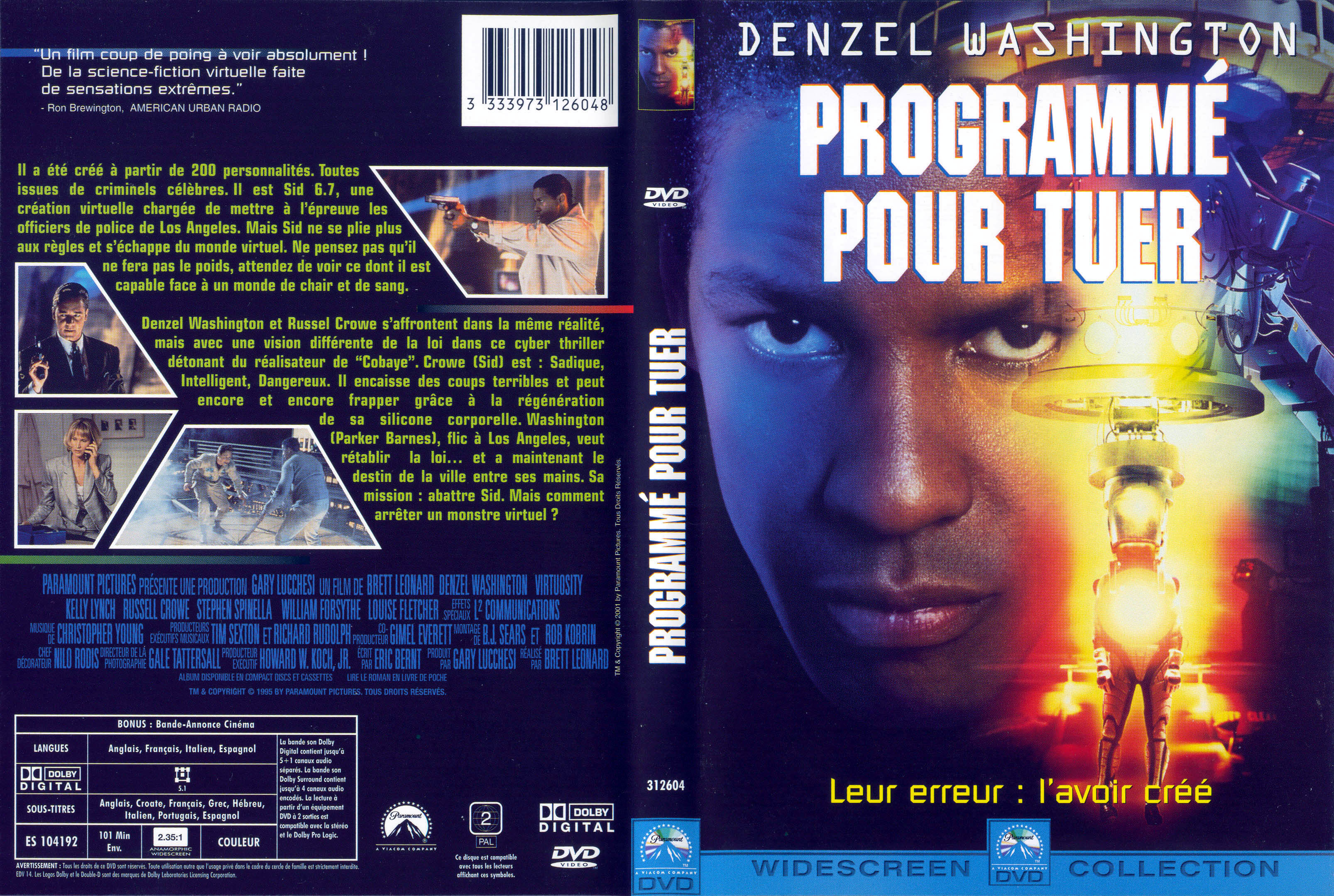 Jaquette DVD Programm pour tuer