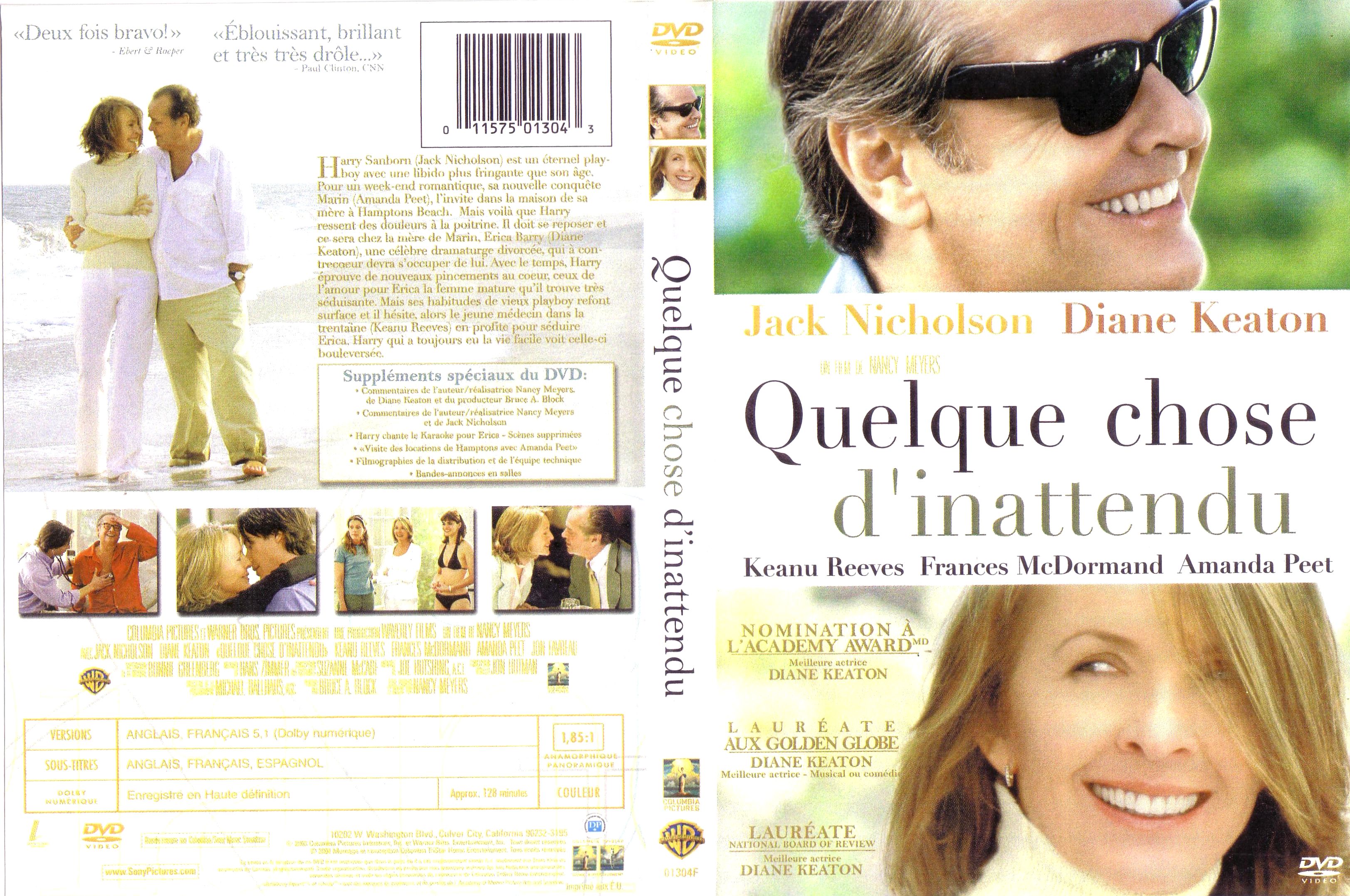 Jaquette DVD Quelque chose d