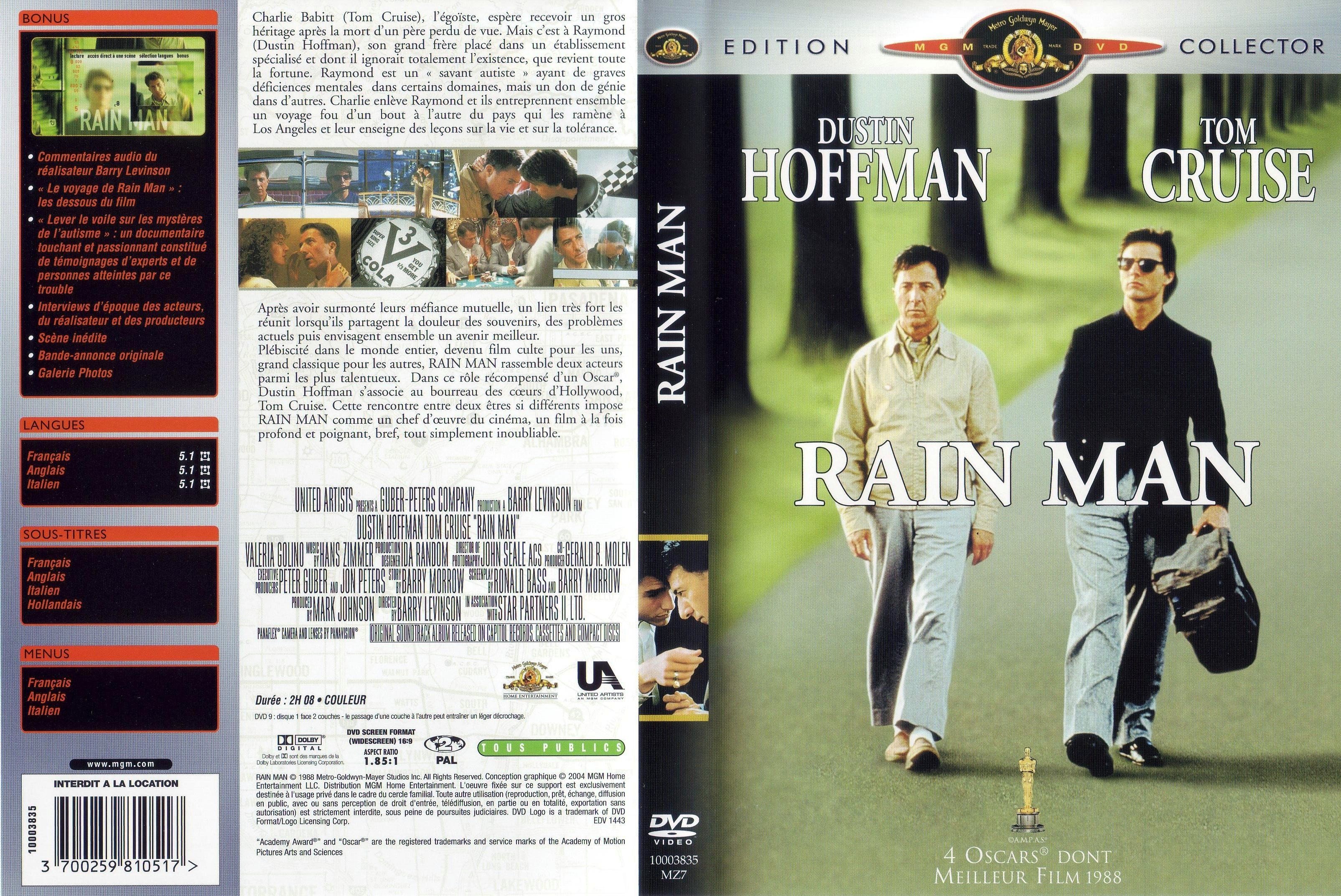 Jaquette DVD Rain man v2