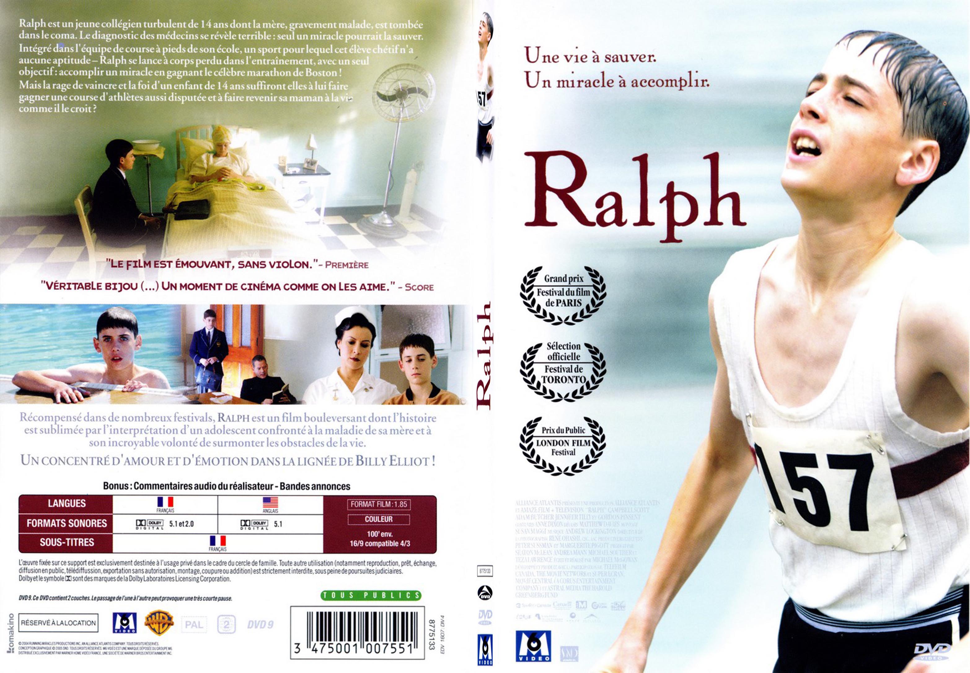 Jaquette DVD Ralph - SLIM