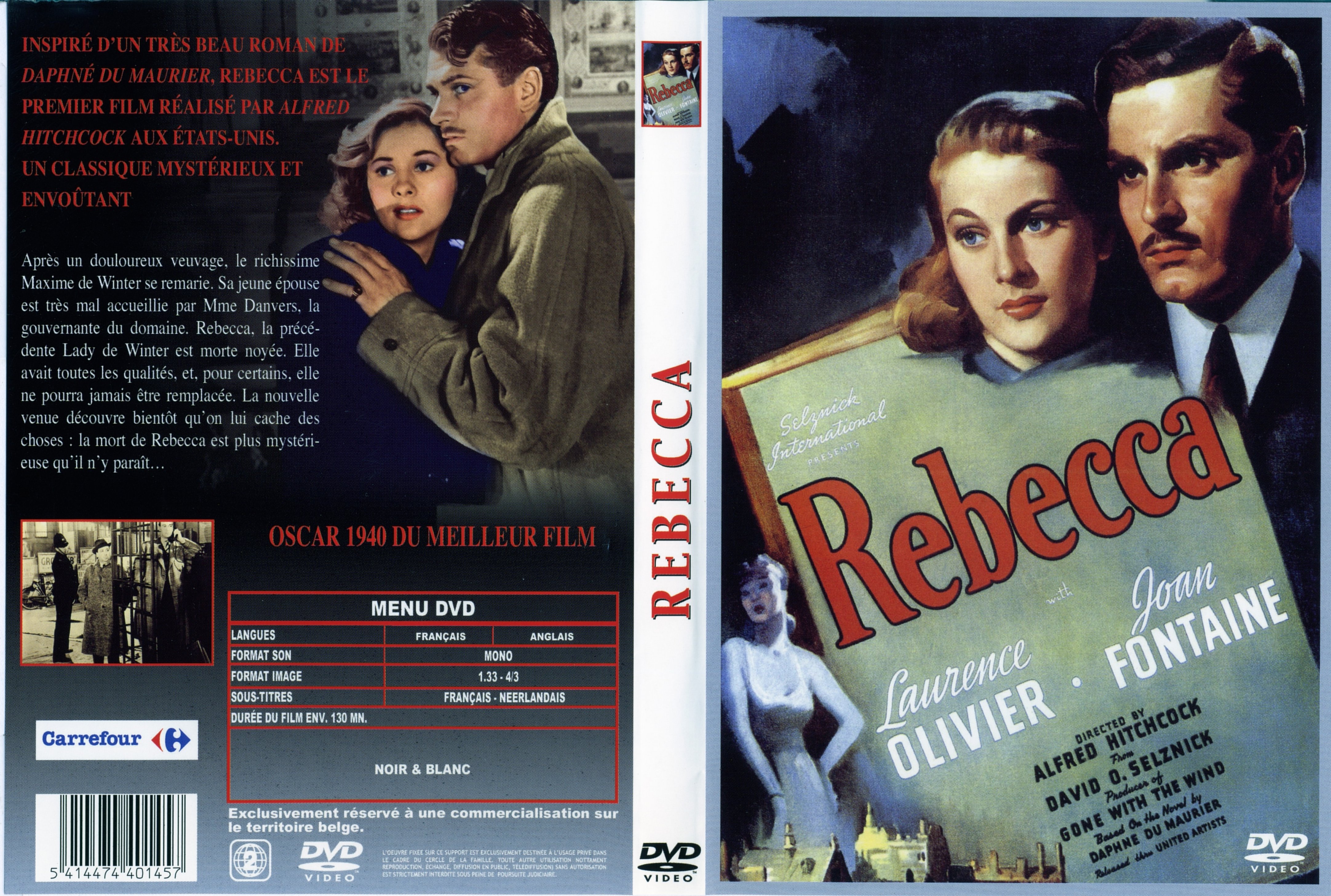 Jaquette DVD Rebecca