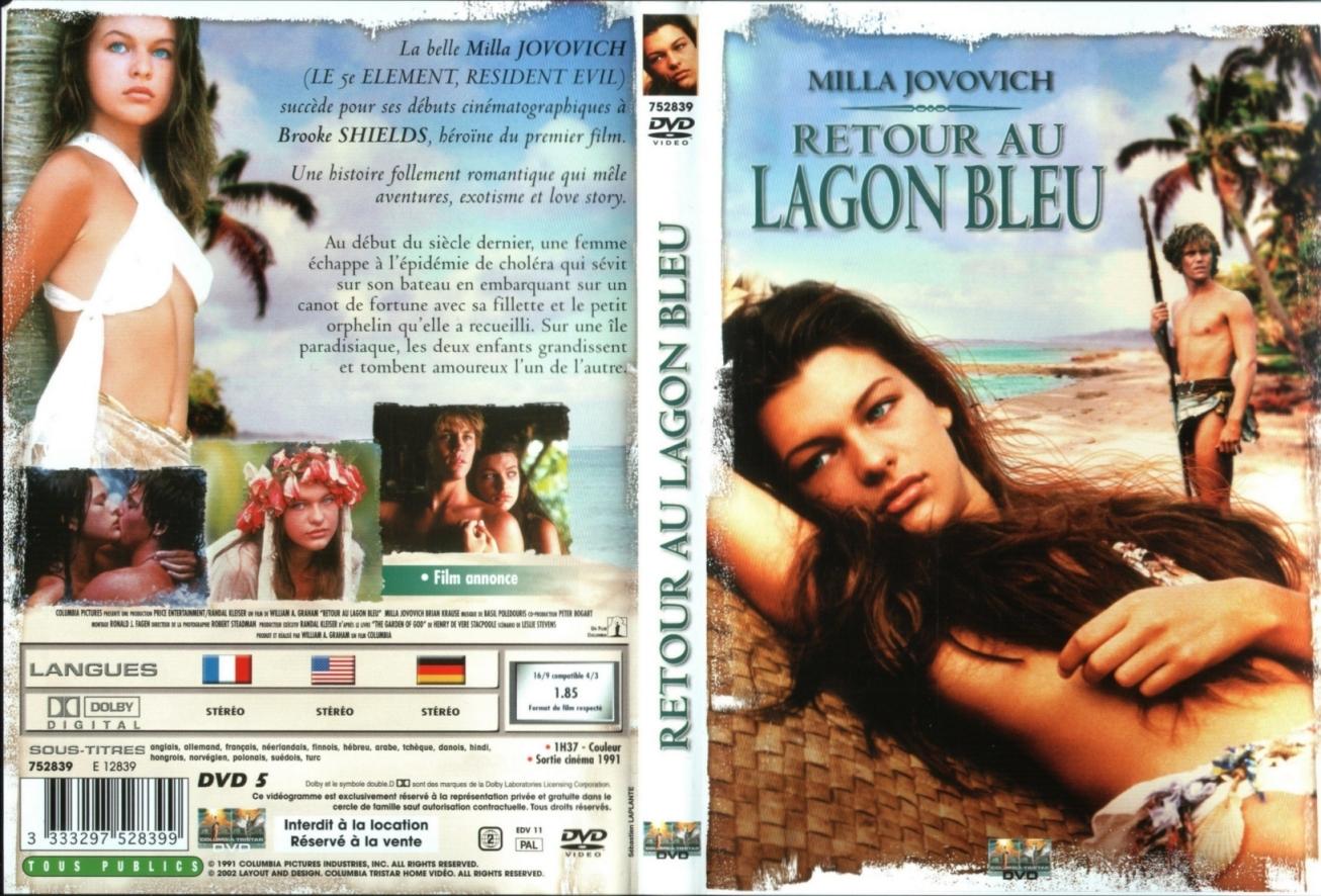 Jaquette DVD Retour au lagon bleu